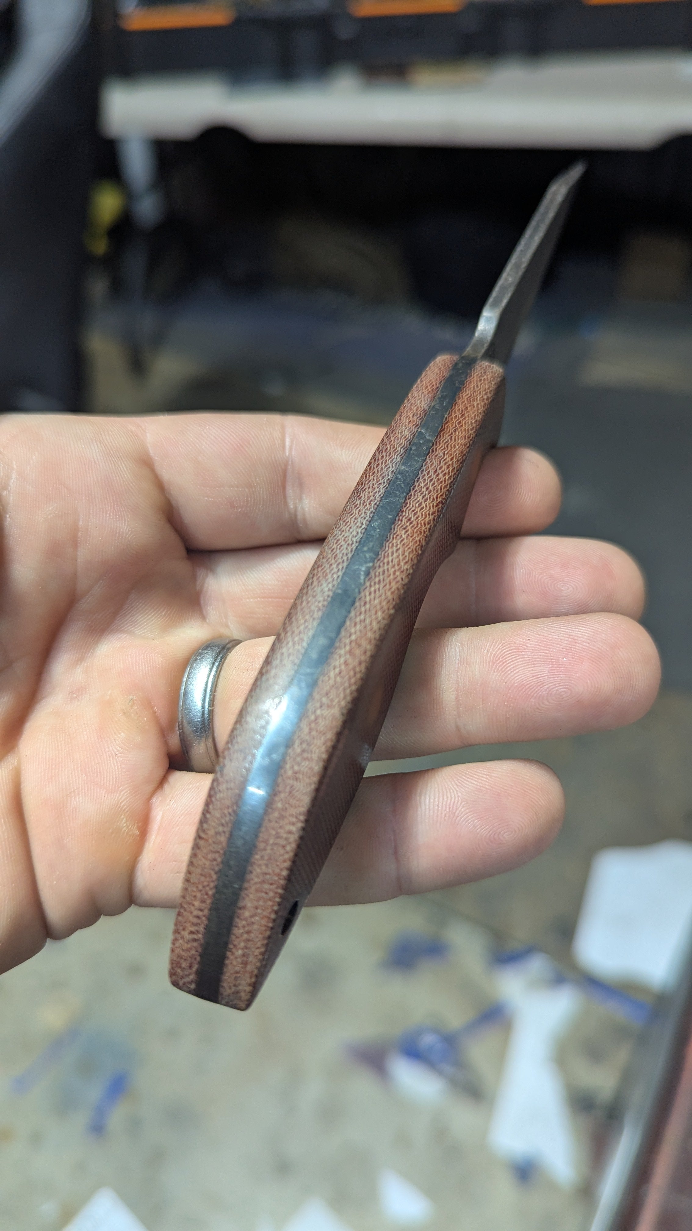 Vintage Micarta Sliver