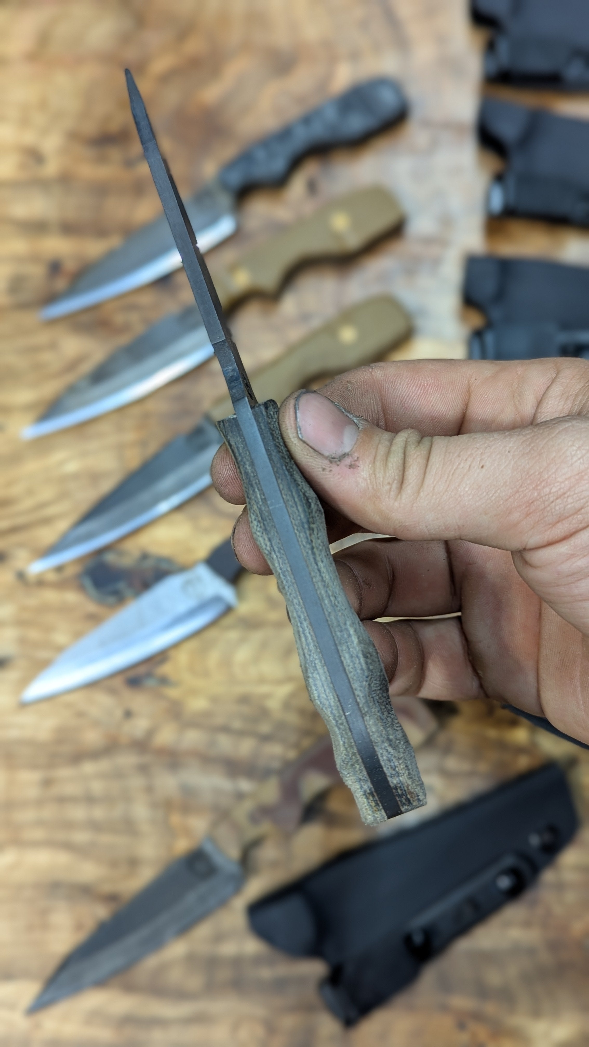 Textured Micarta KDS Sliver