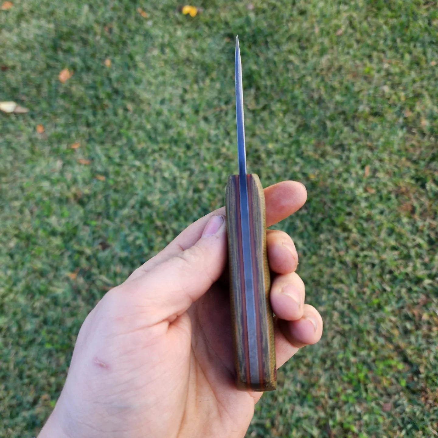 Smooth Topographic Micarta Gent