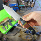 Micarta and lime g10 edc2