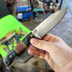 Micarta and lime g10 edc2