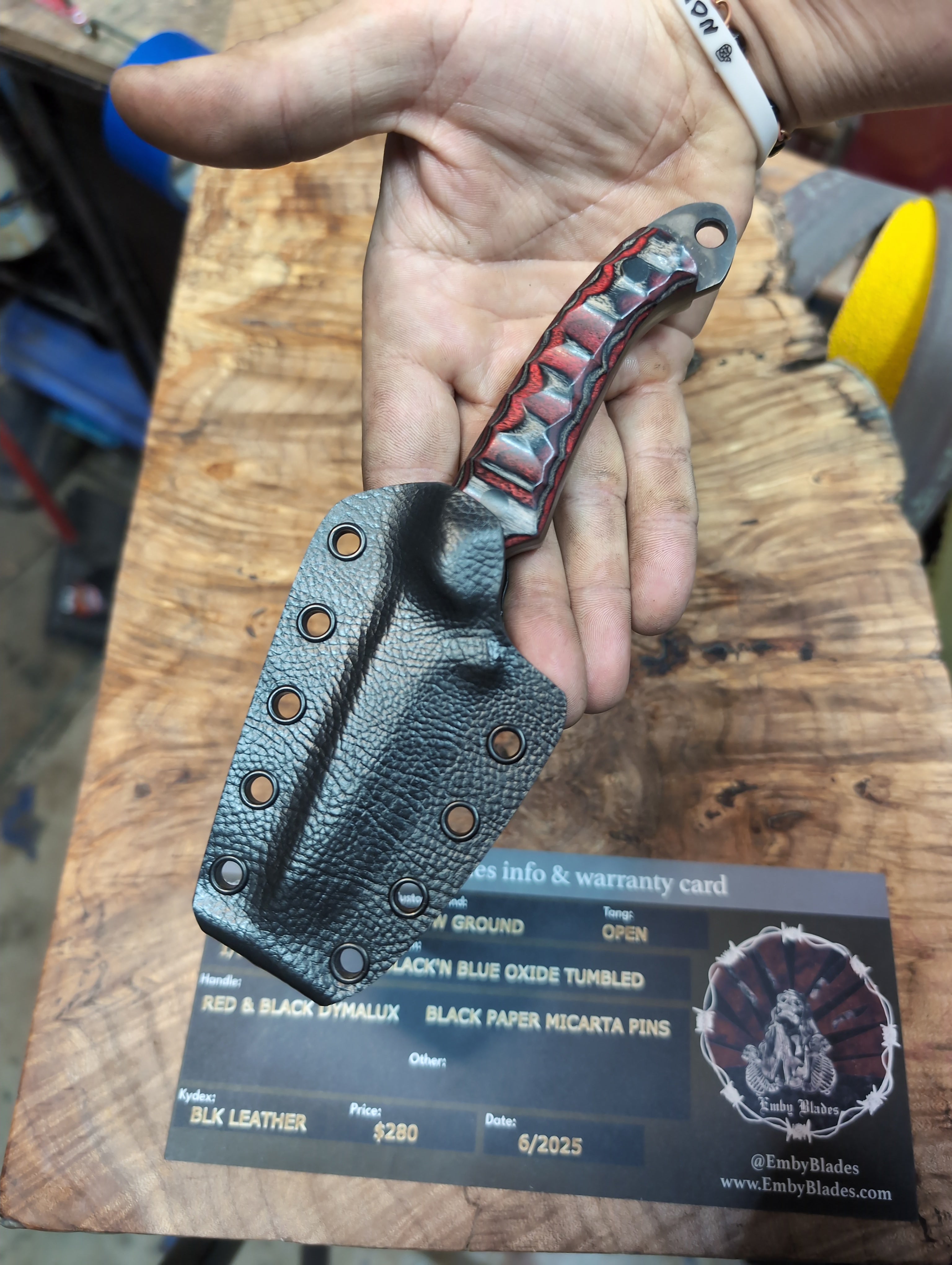 Red & Black Dymalux Jack