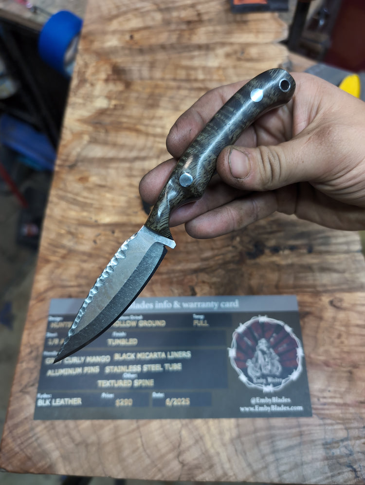 Grey Curly Mango Huntsman