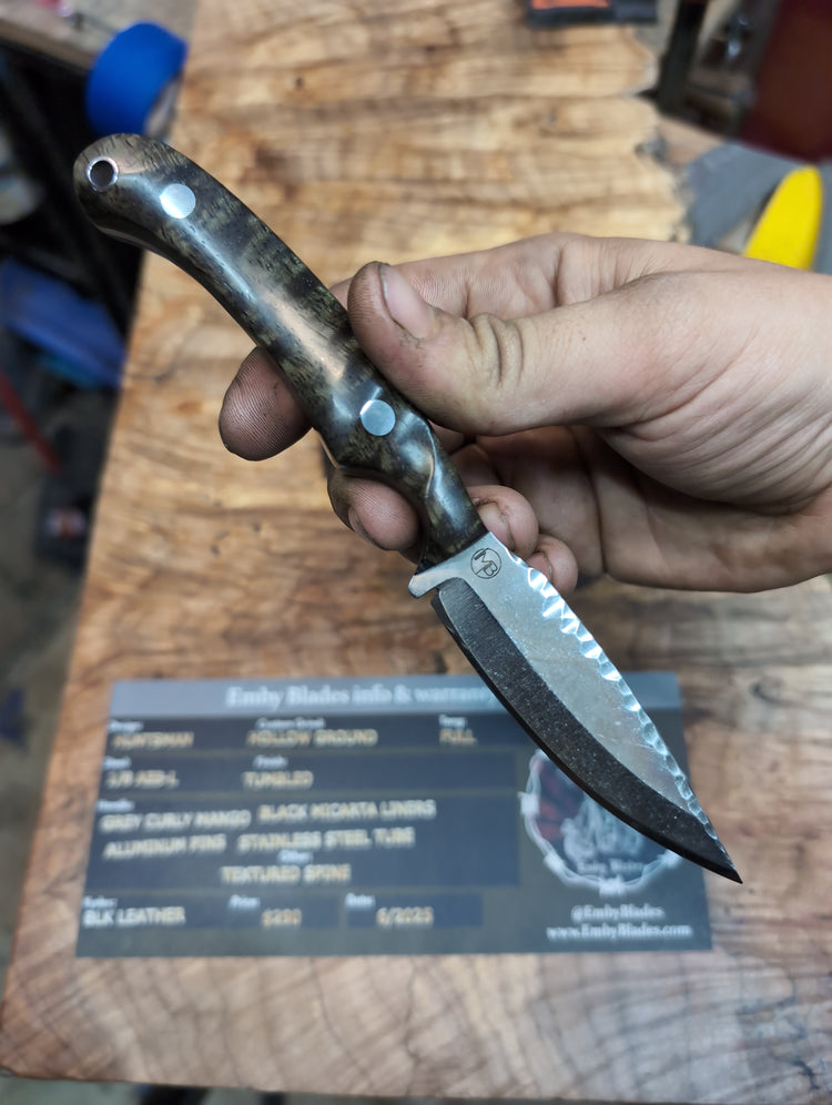 Grey Curly Mango Huntsman