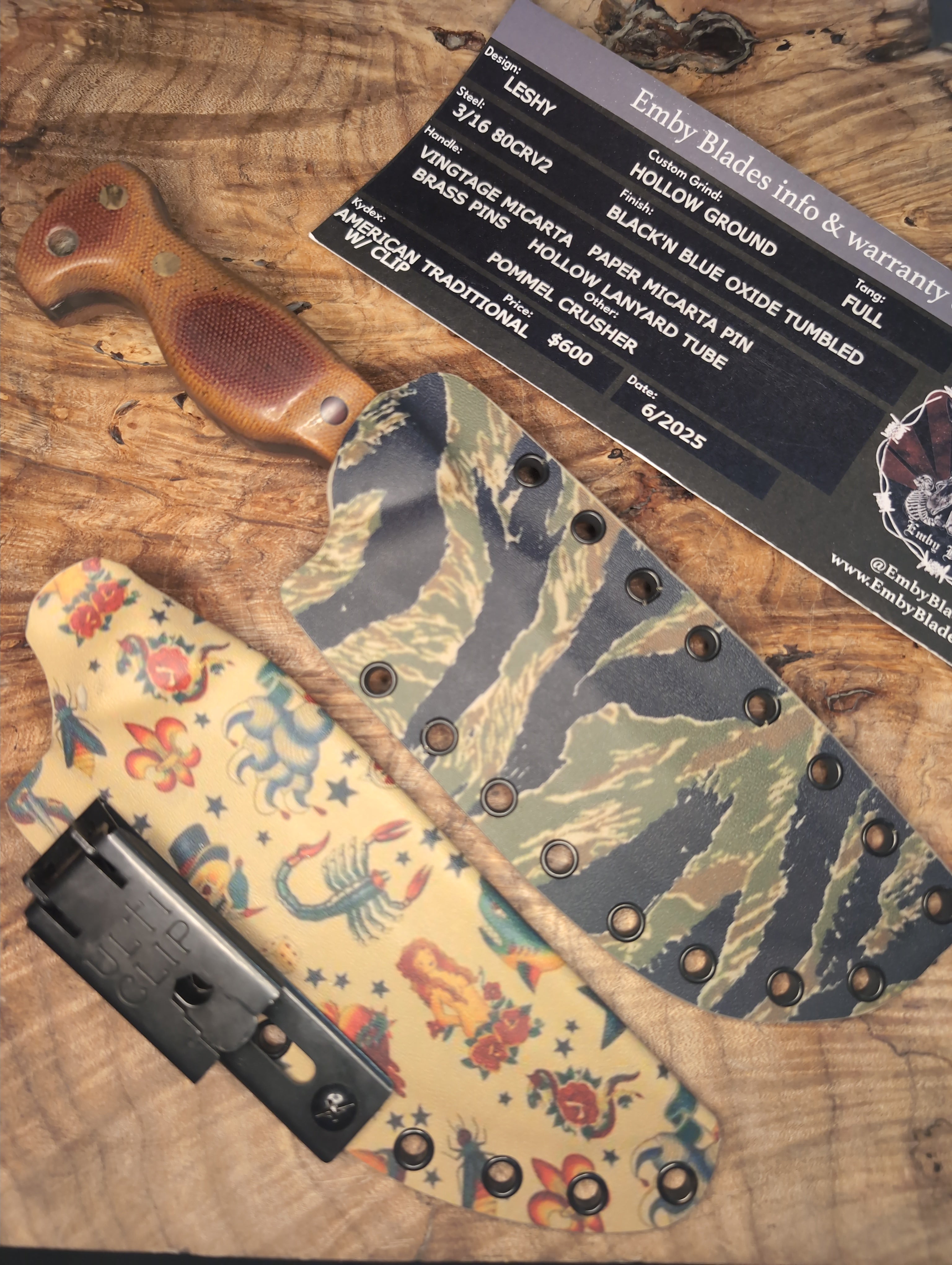 Vintage Micarta Leshy