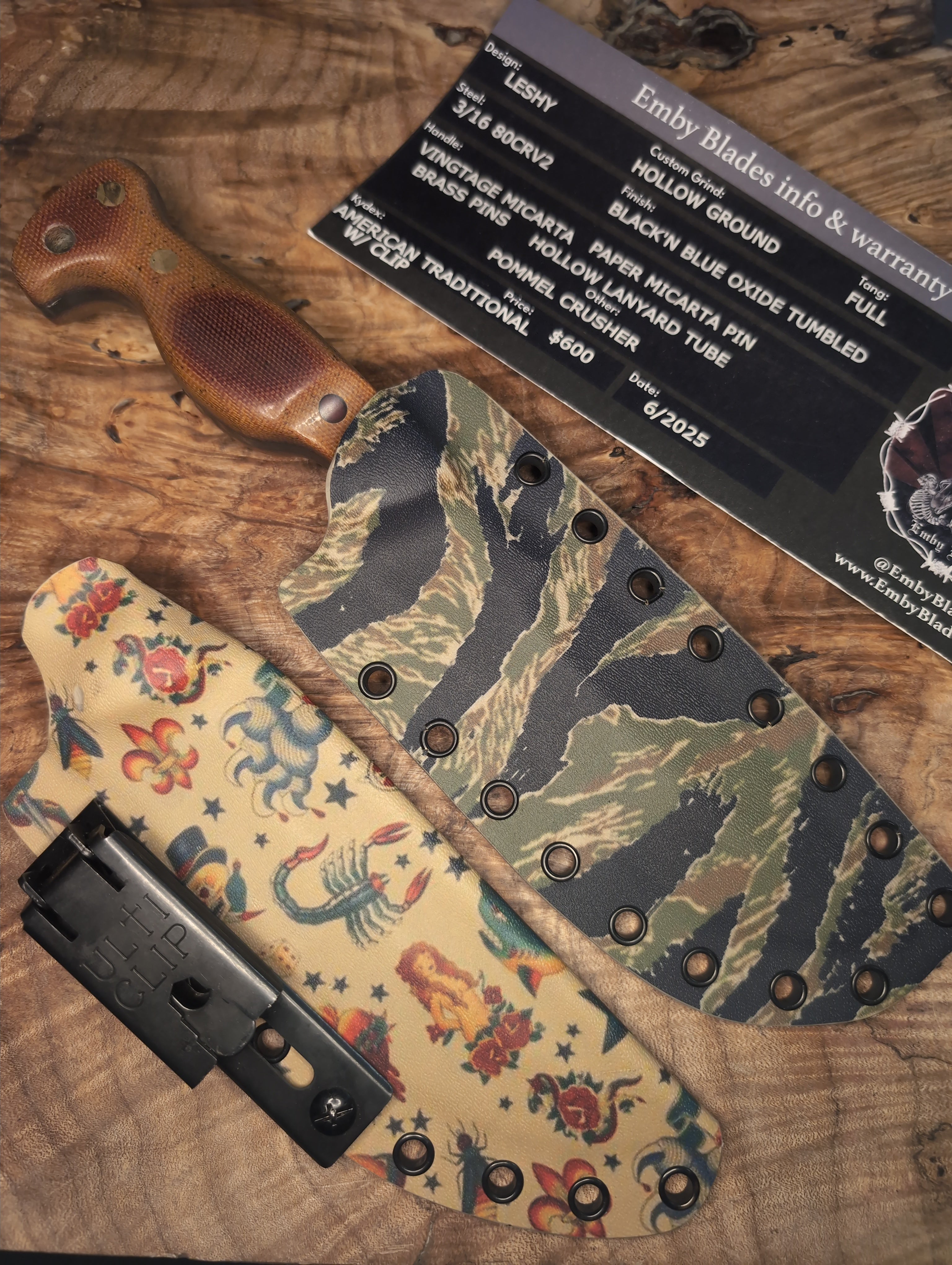 Vintage Micarta Leshy