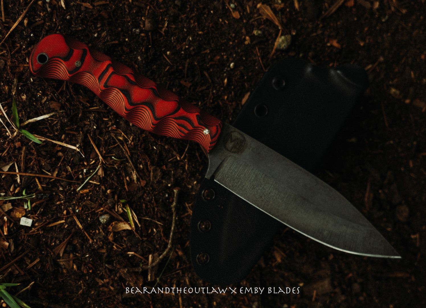 Black/red G10 EDC2