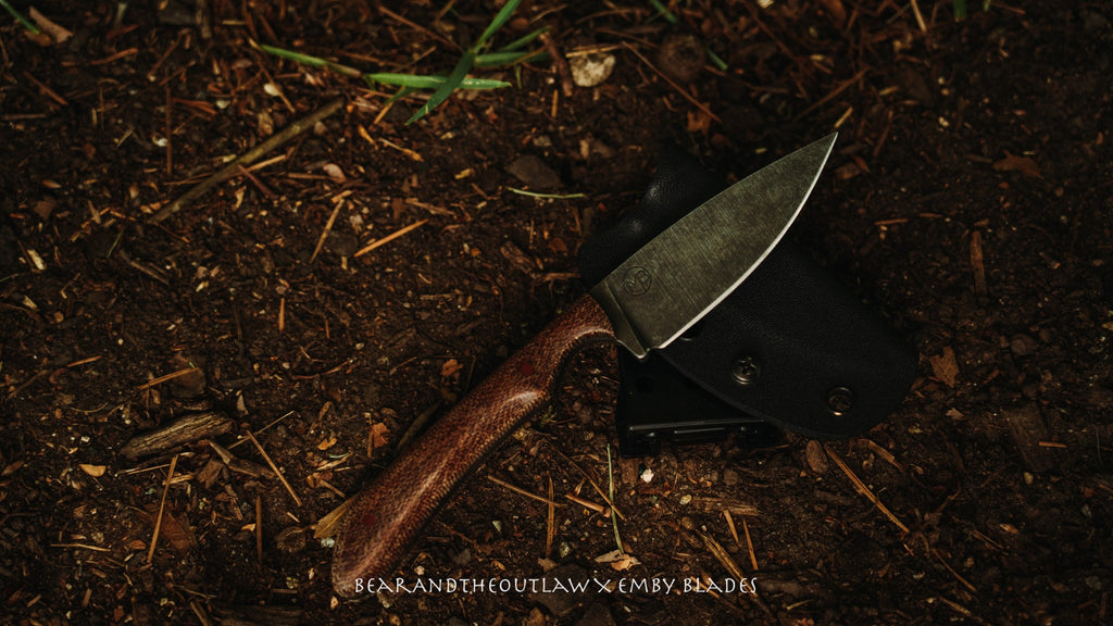 Micarta trout knife