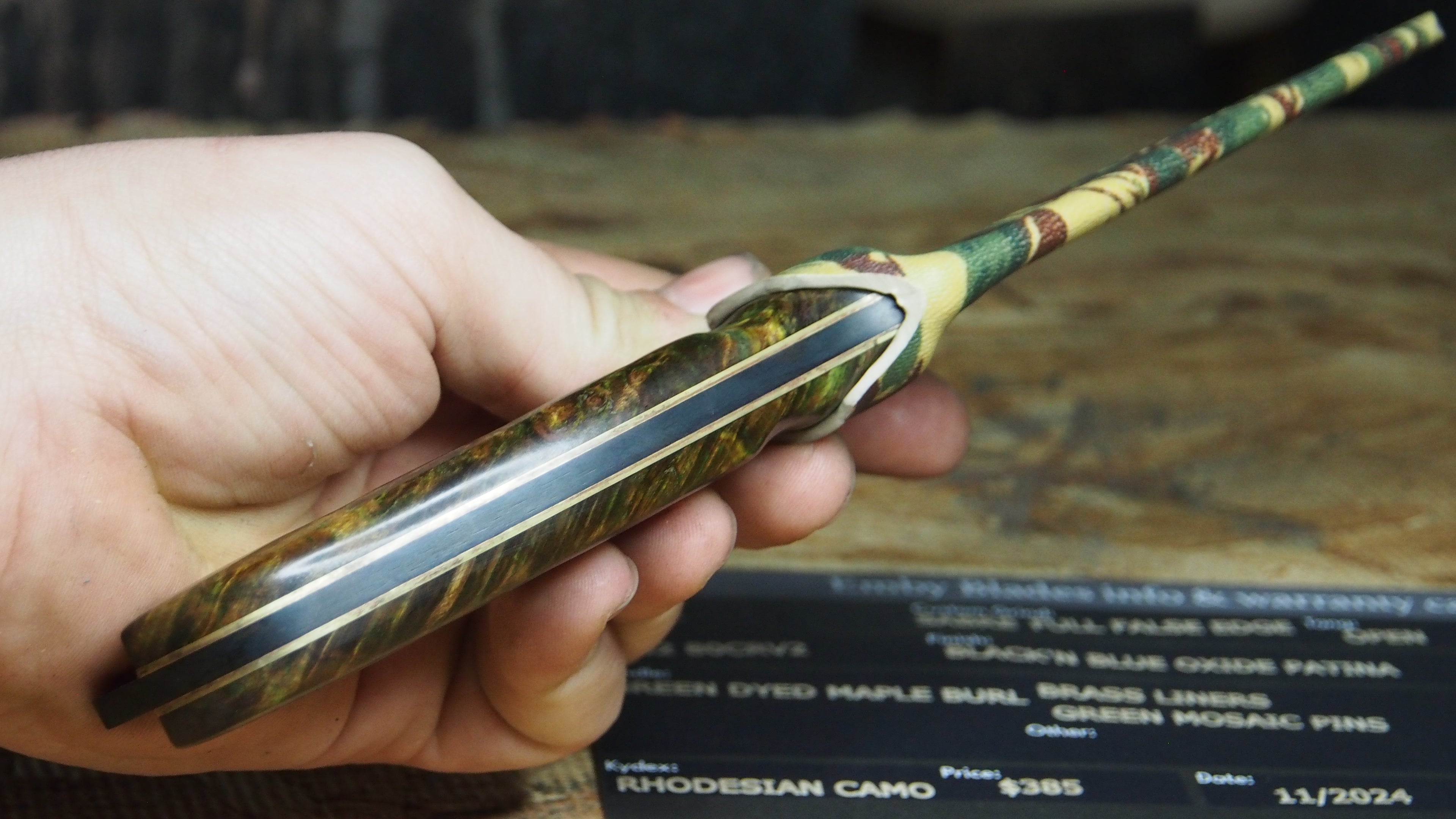 Punk, Green maple burl
