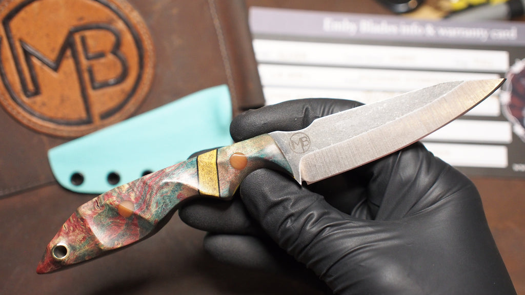 Custom Maple burl sliver