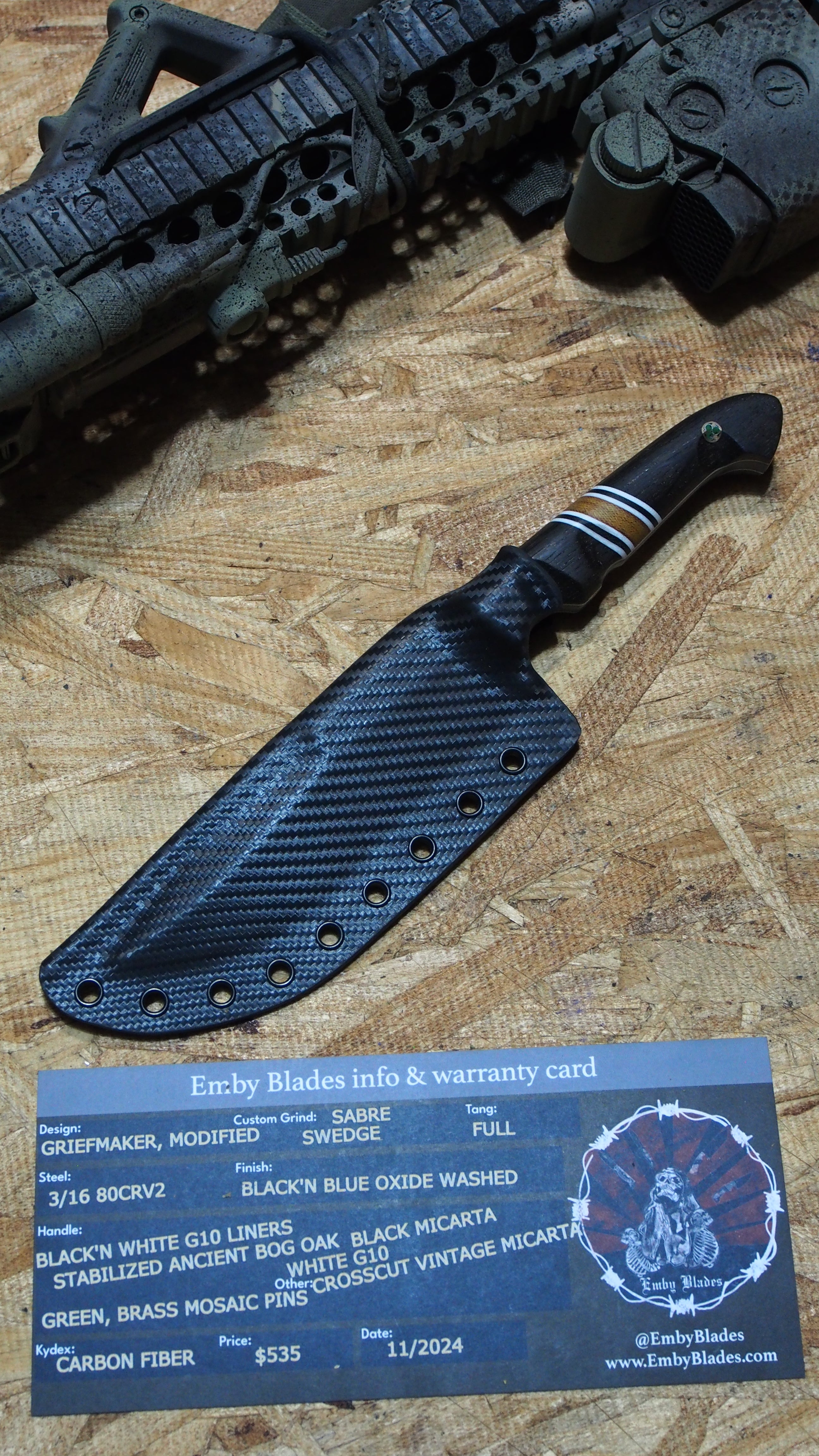 Griefmaker Custom, Drop point