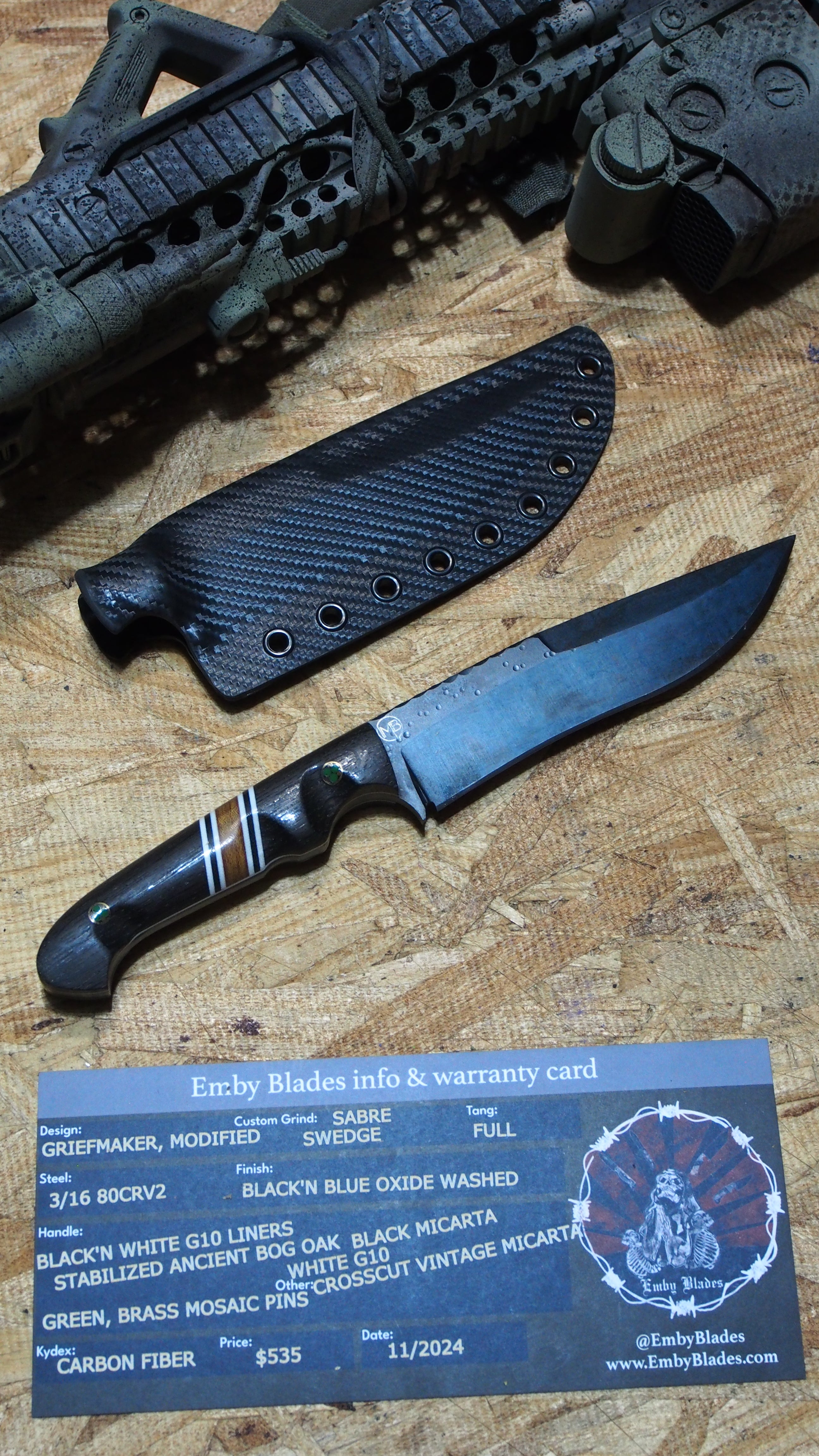Griefmaker Custom, Drop point