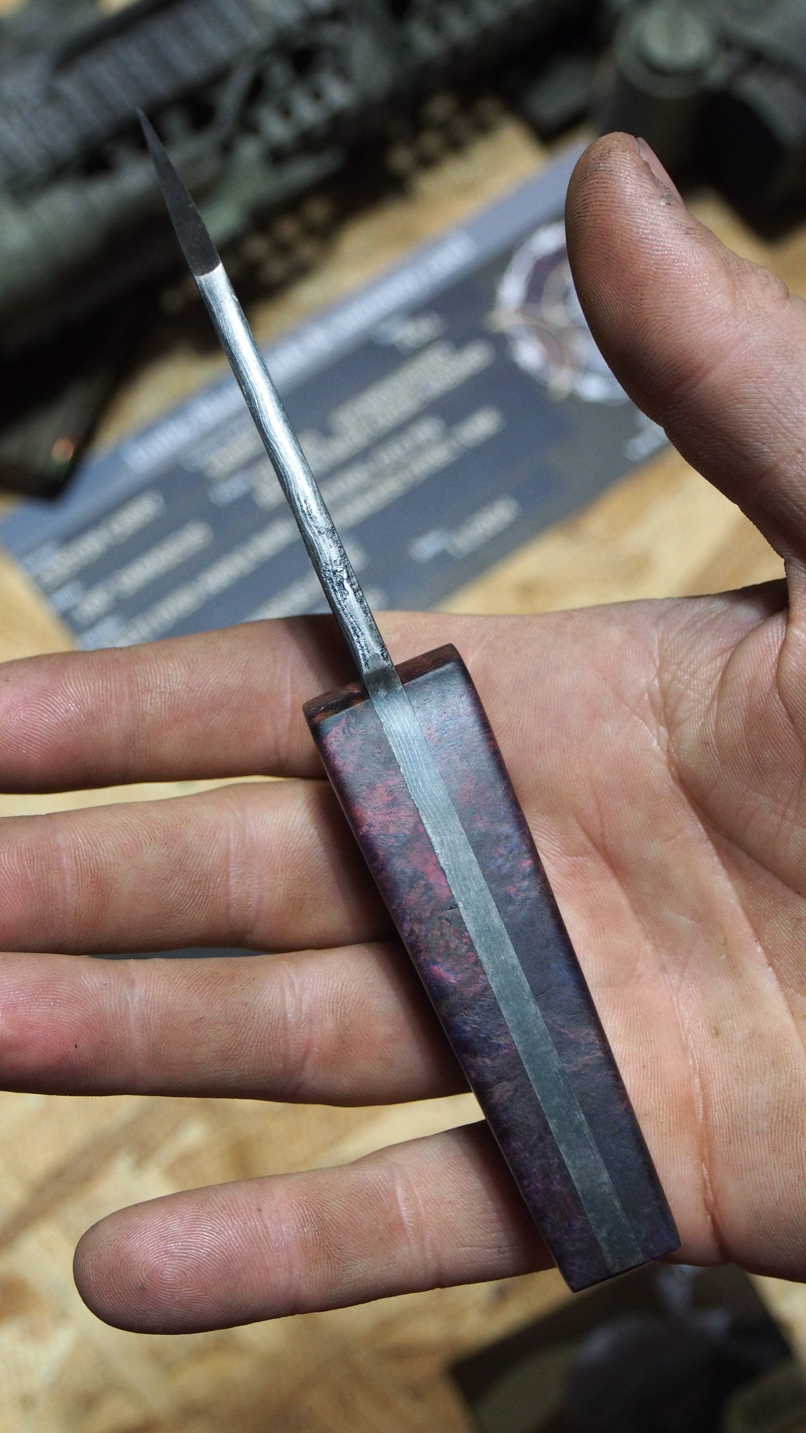 Custom Damascus Carry