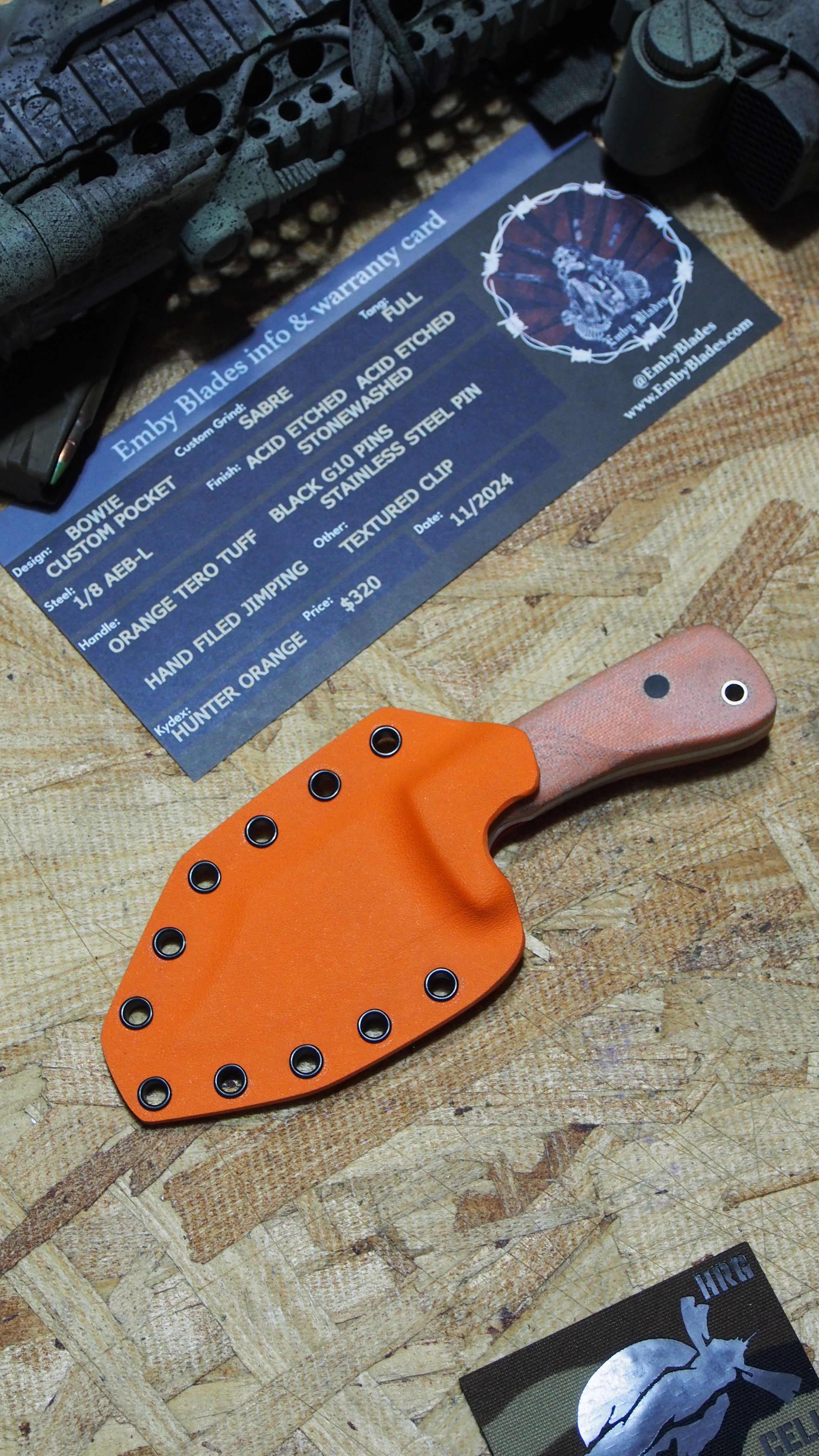 Custom Pocket Bowie