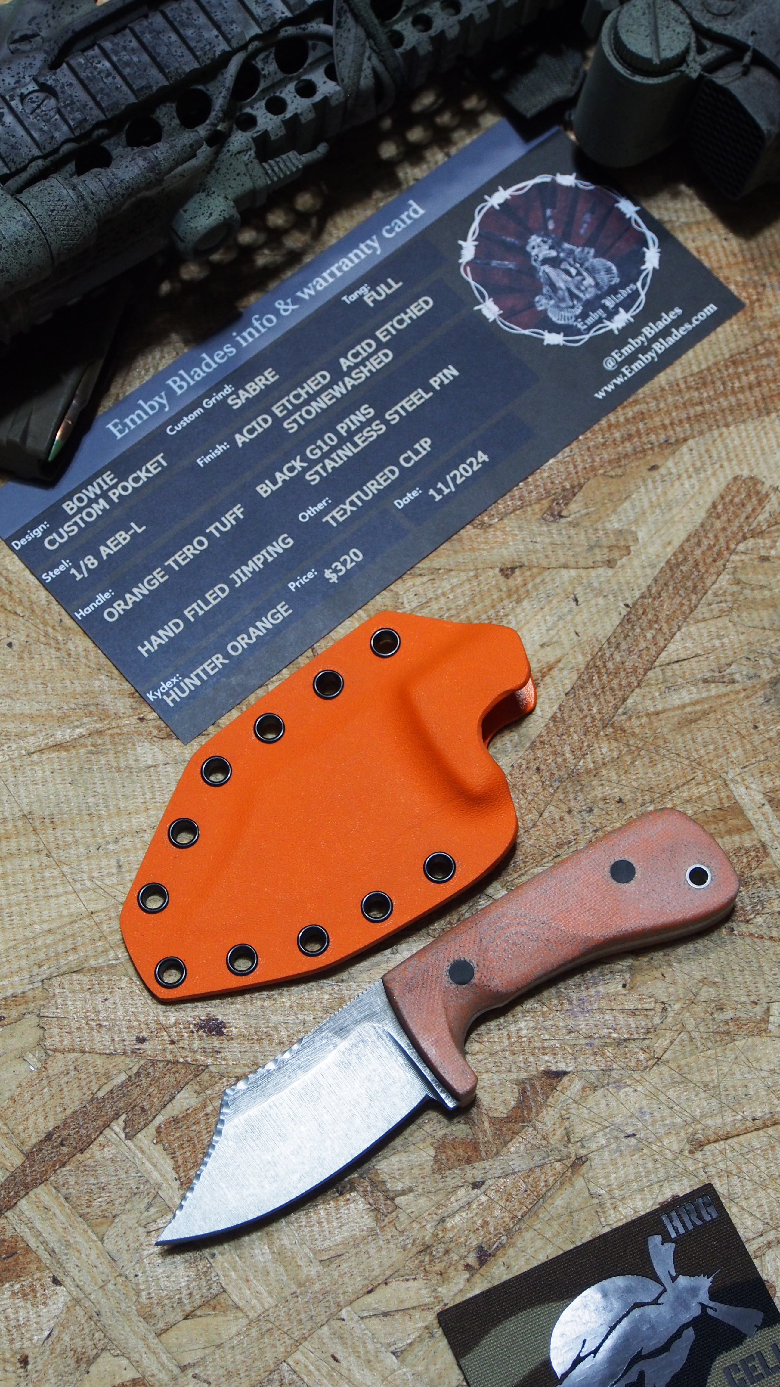 Custom Pocket Bowie