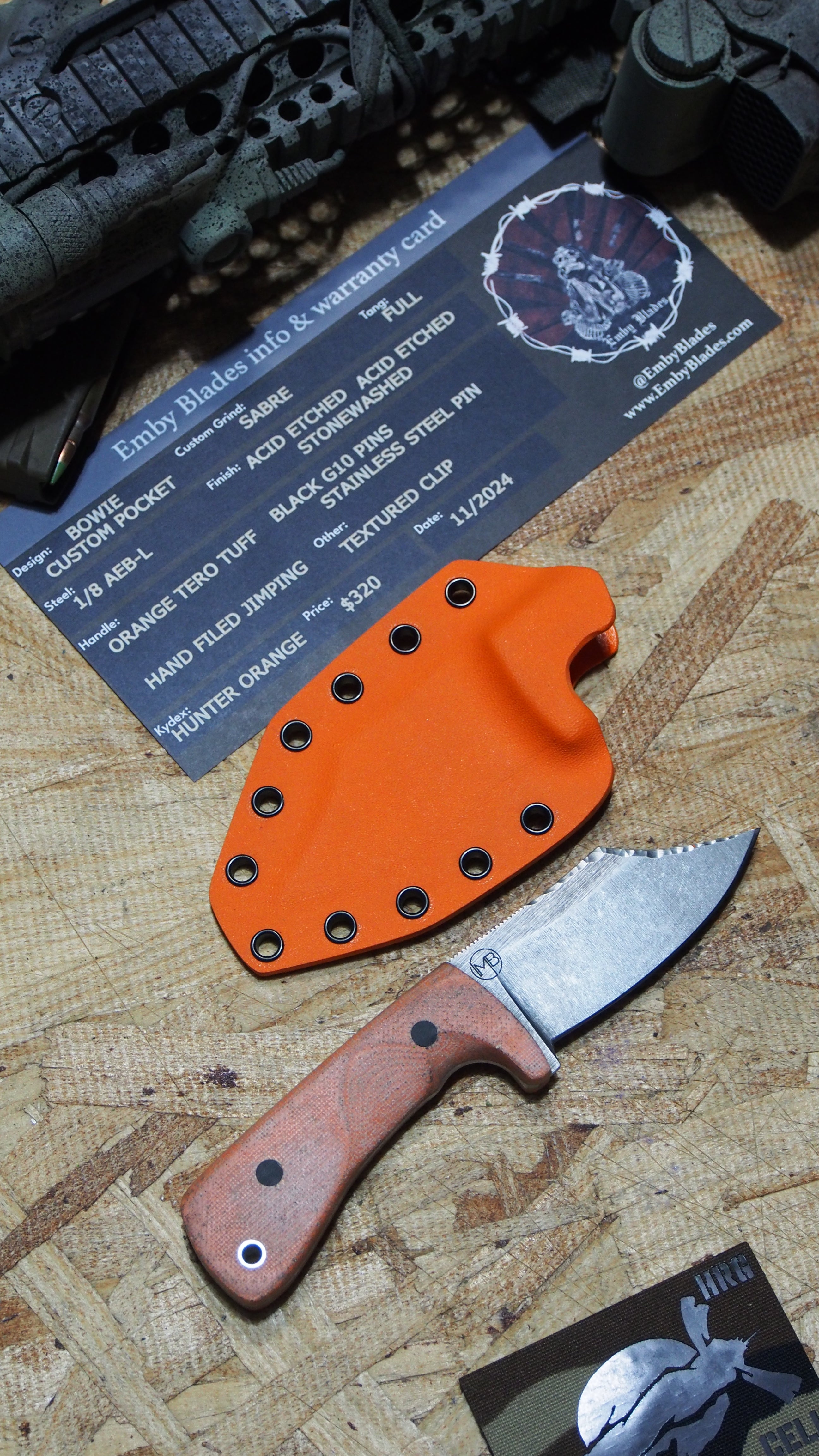 Custom Pocket Bowie