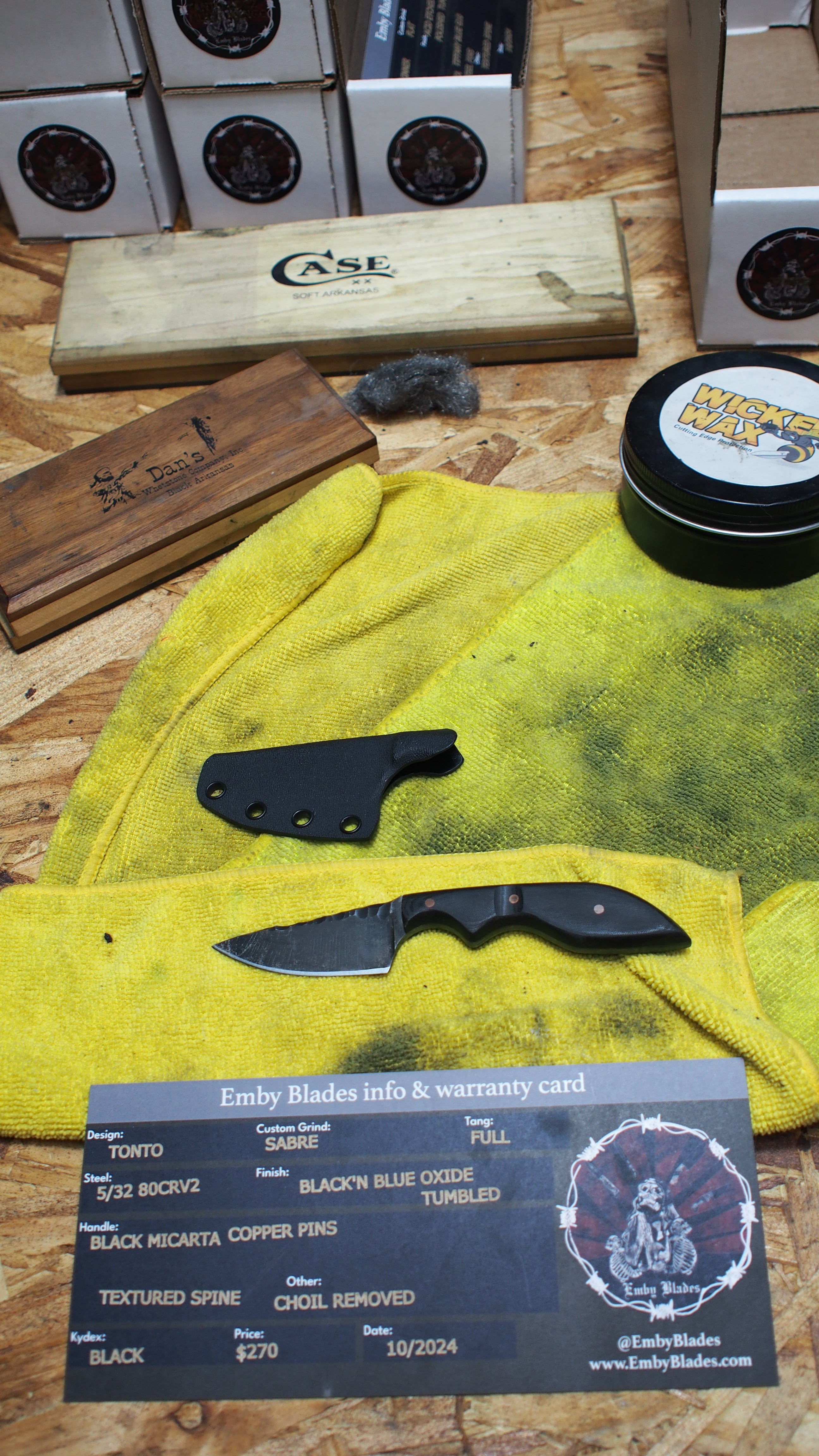 Black Micarta, Tonto