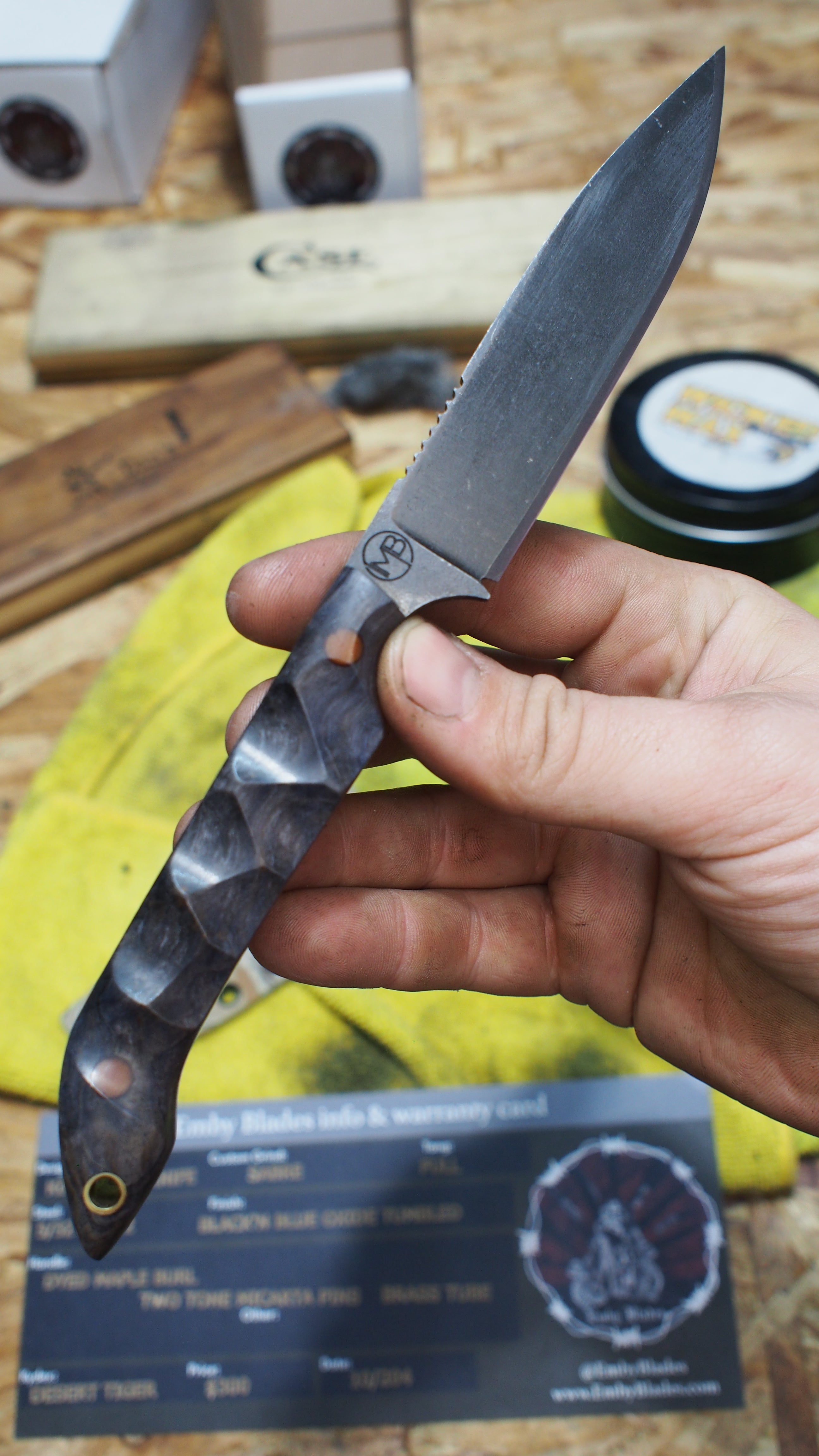 Maple Burl, KDS Butterknife