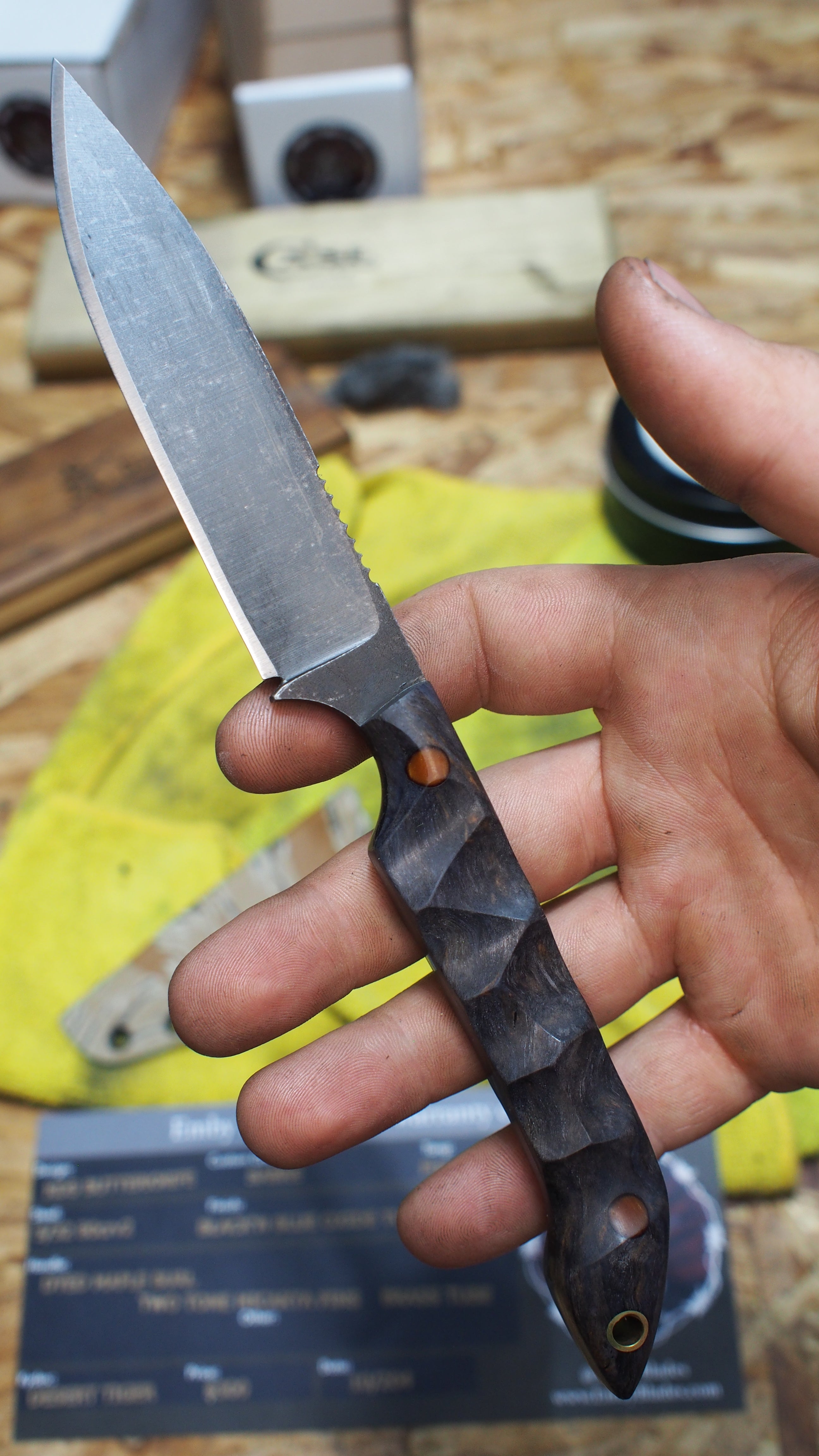 Maple Burl, KDS Butterknife