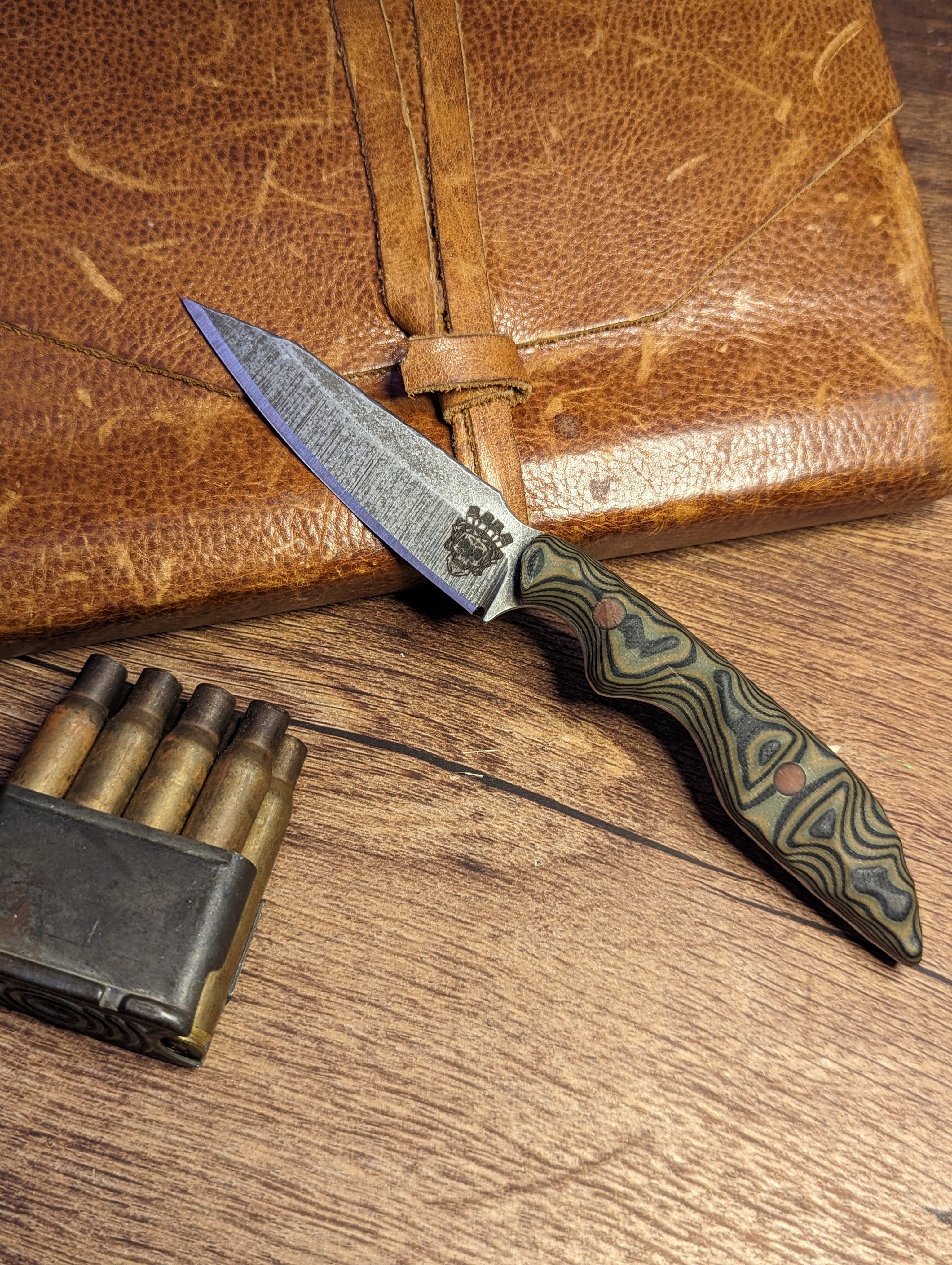 Dirty Sliver, Camo G10, Desert Digital Kydex