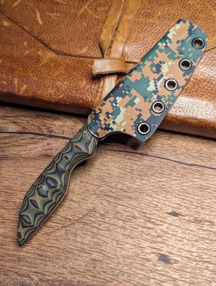 Dirty Sliver, Camo G10 Marpat Kydex