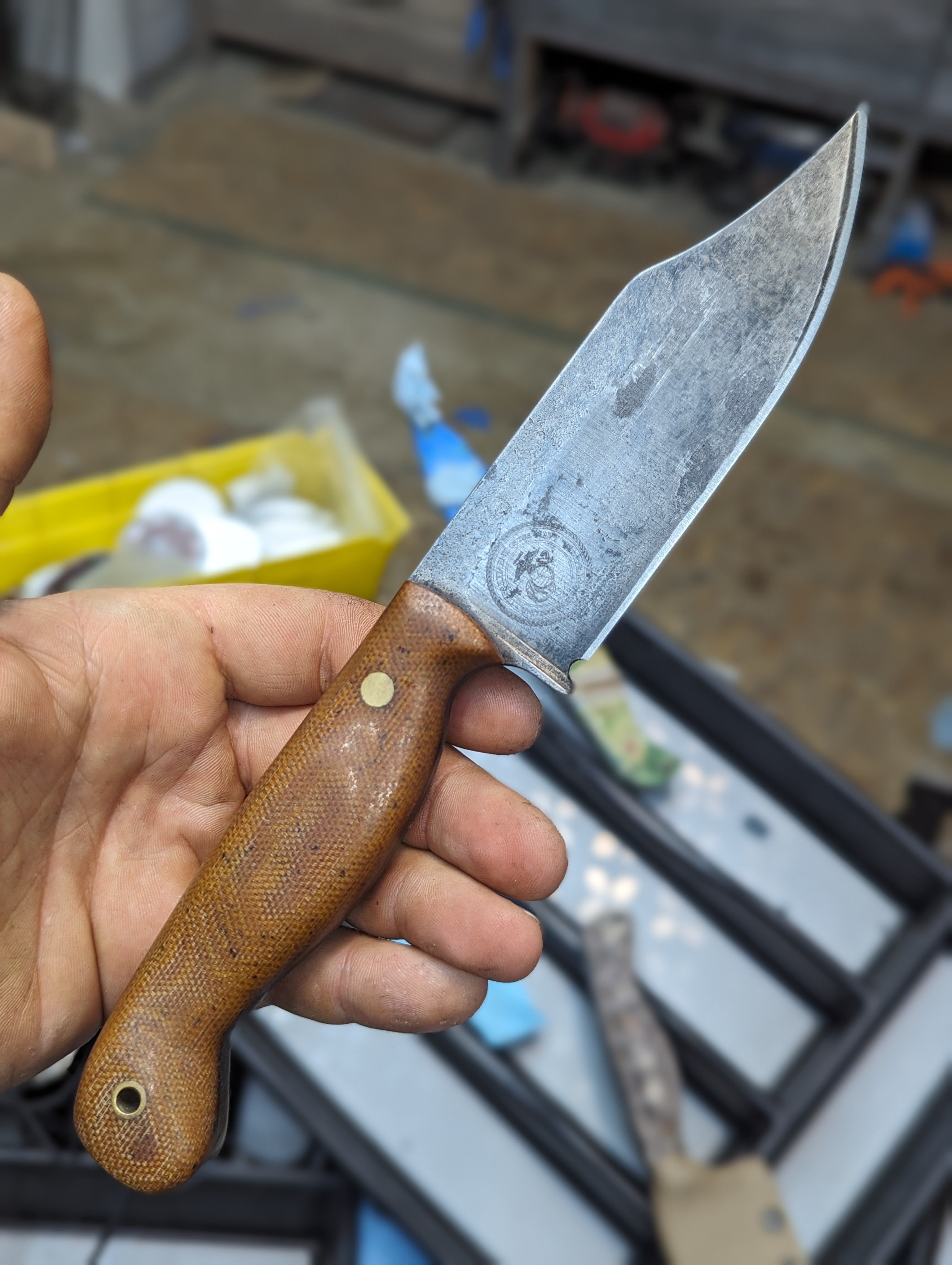 Custom USMC inspired field knife