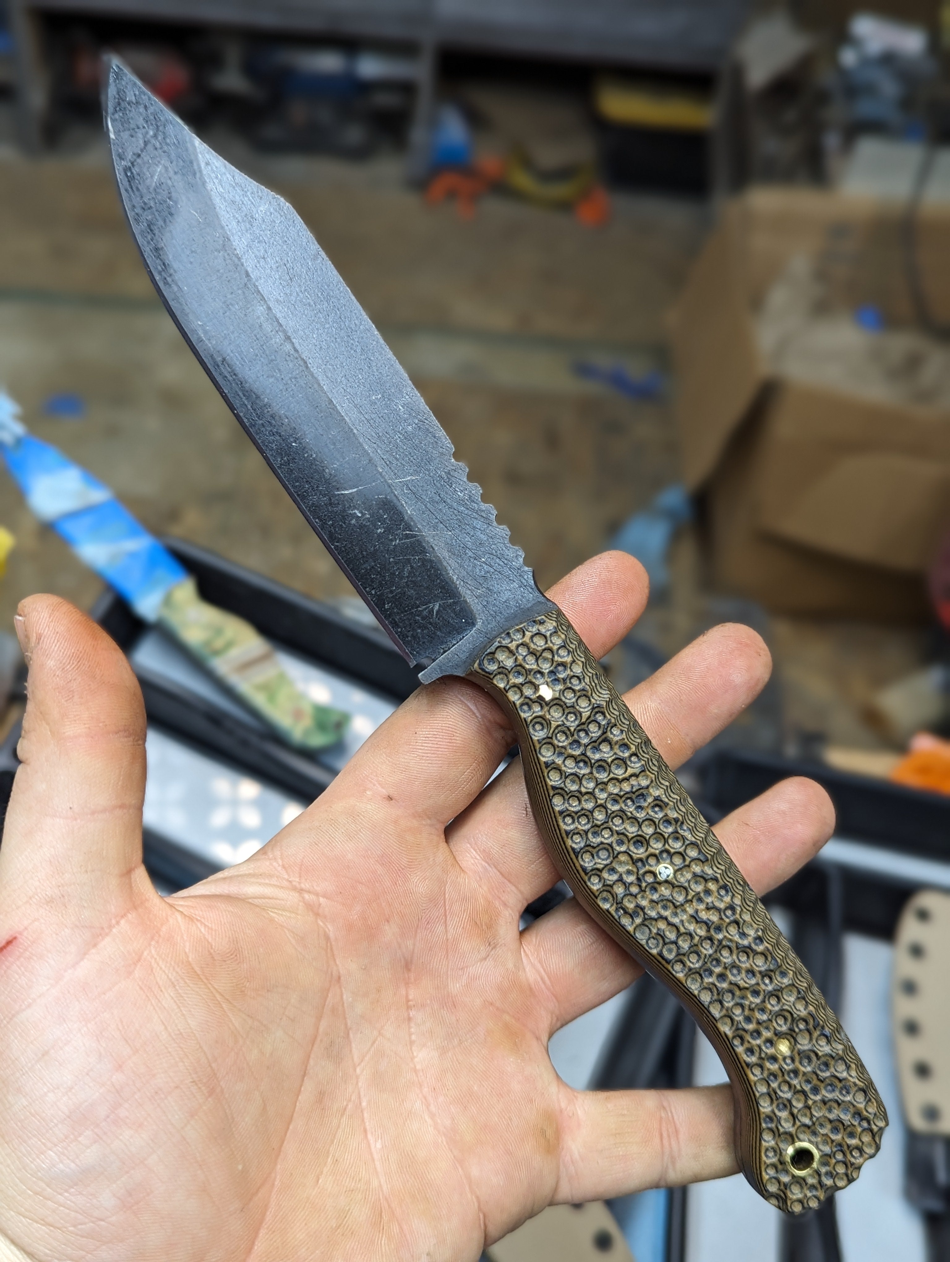 Stippled Buckskin Gunfighter