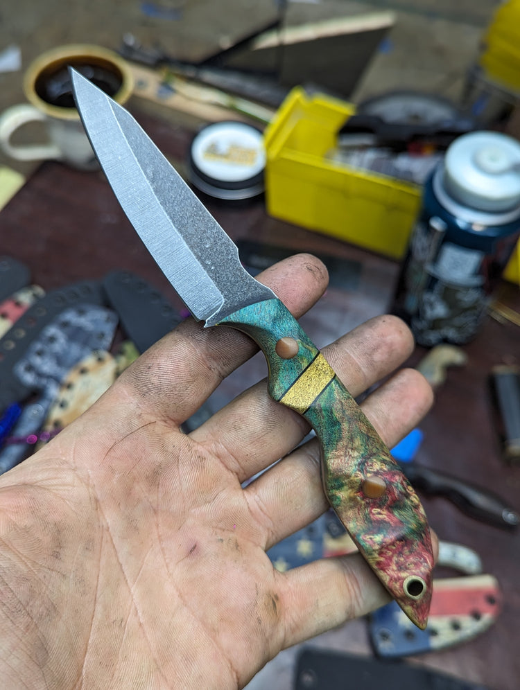 Custom Maple burl sliver