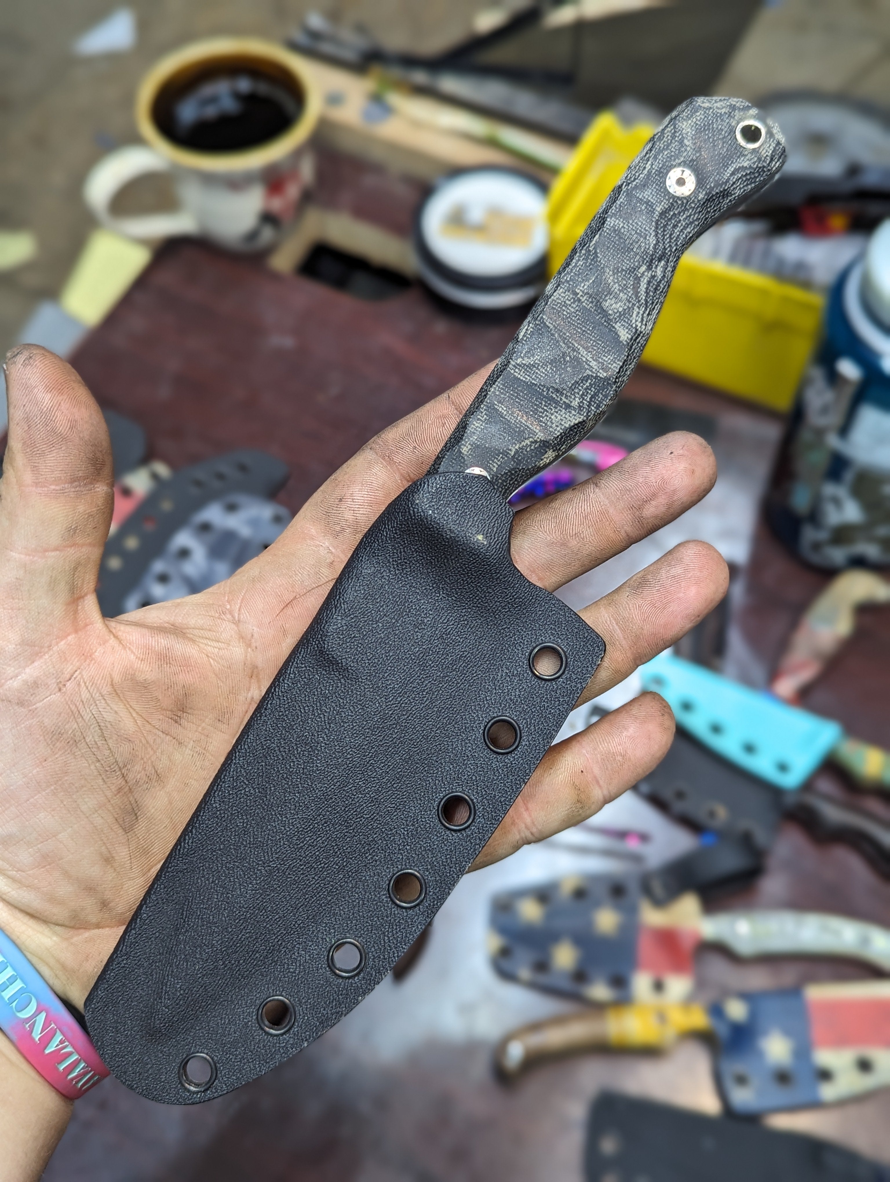 Black Micarta EDC2