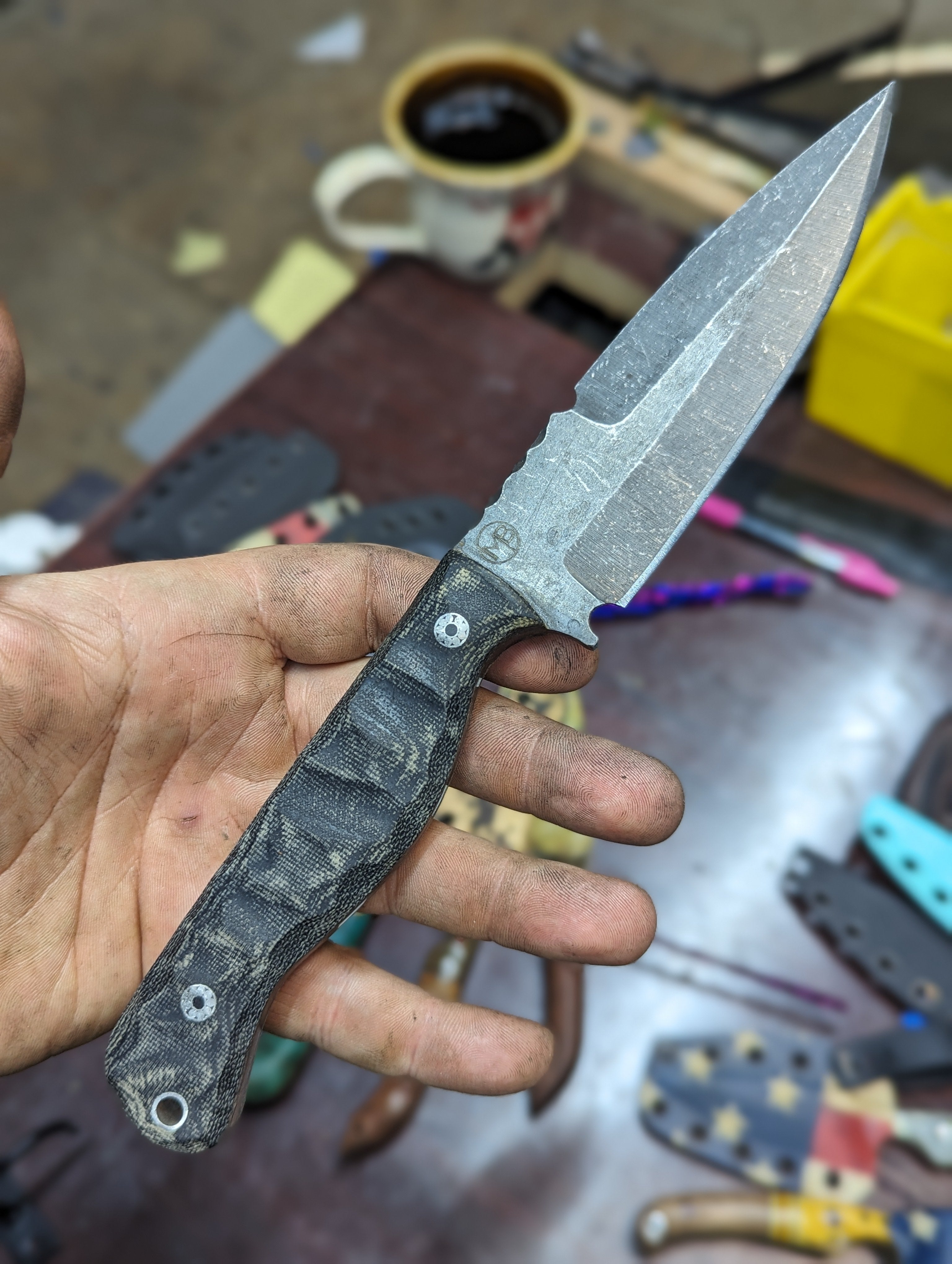 Black Micarta EDC2