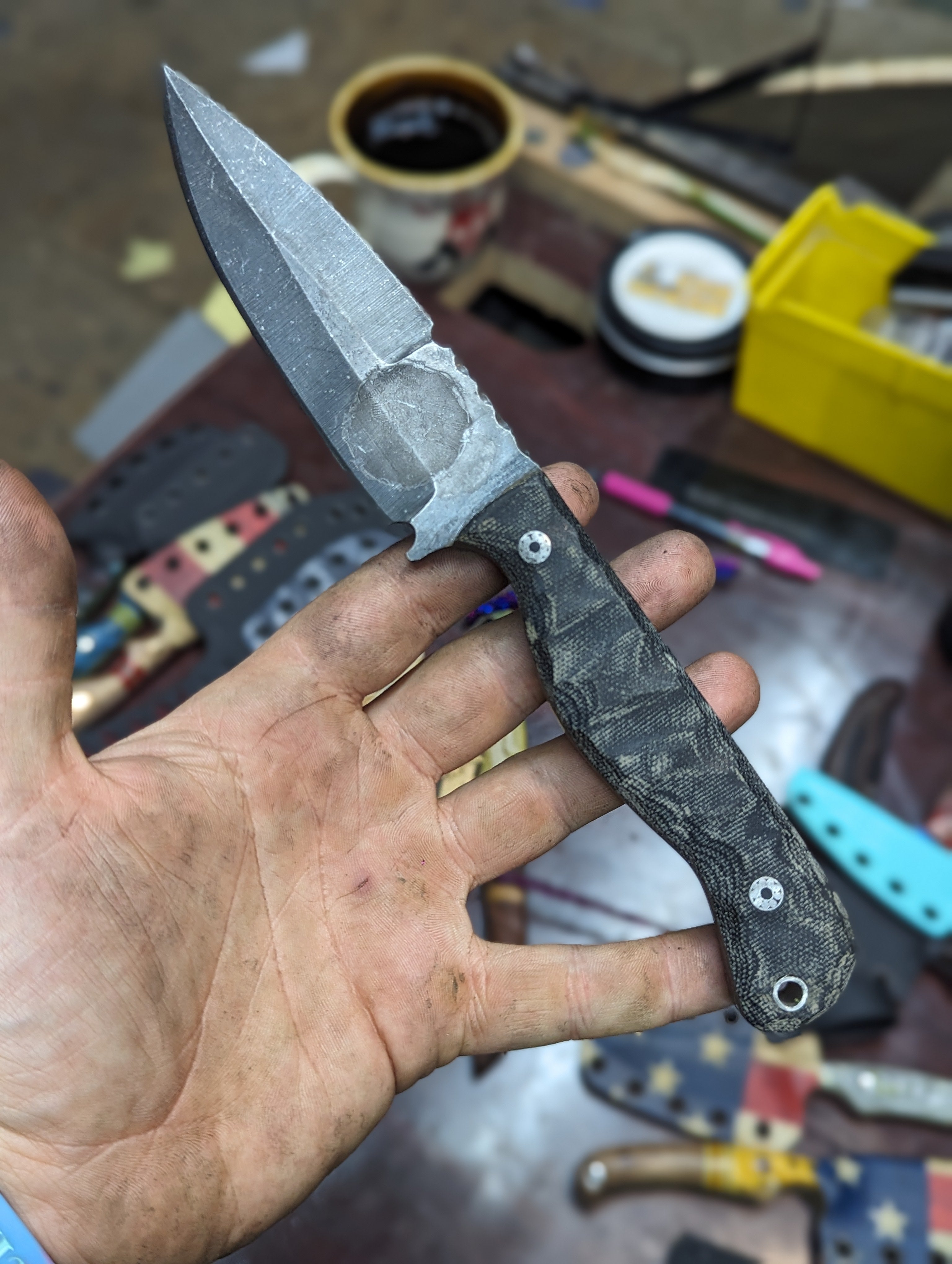 Black Micarta EDC2