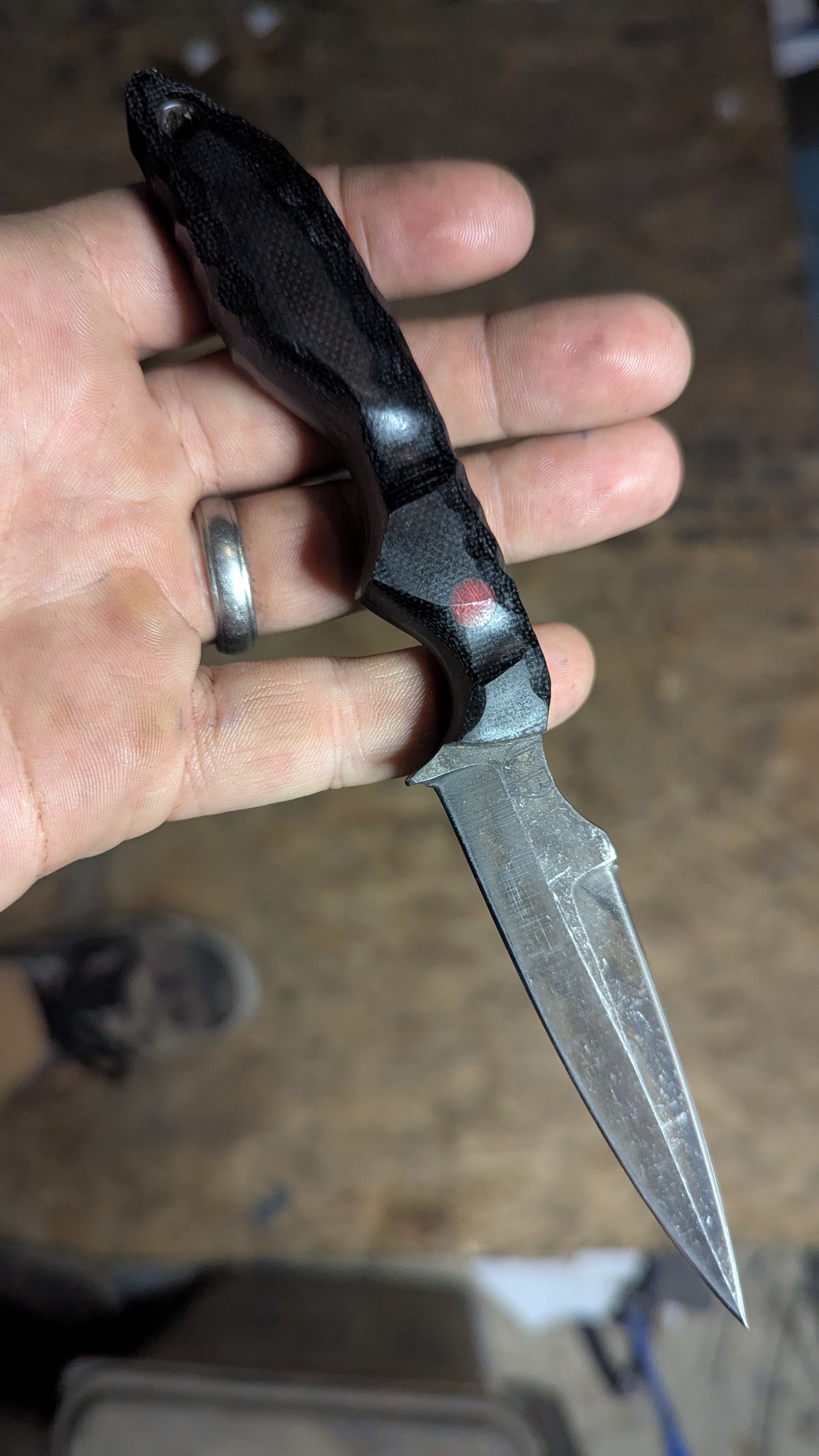 Black Micarta, Modified Sliver