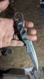 Black Micarta, Ringed Sliver