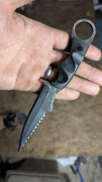 Black Micarta, Ringed Sliver