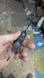 Black Micarta, Ringed Sliver