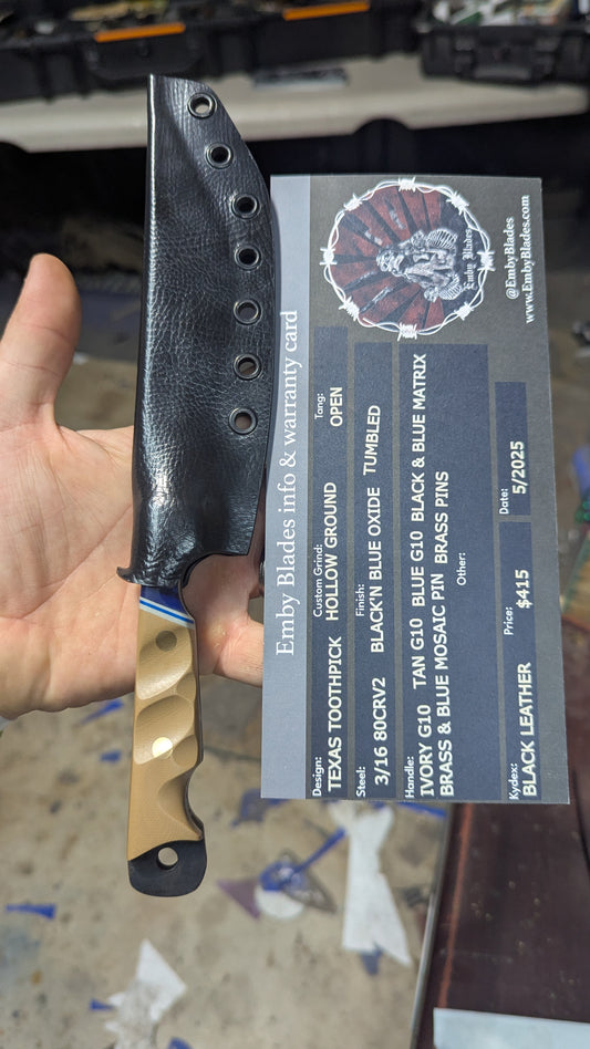 Custom Texas Toothpick