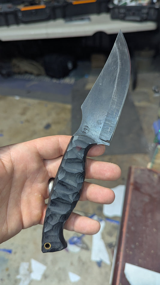 Textured Black Micarta Classic