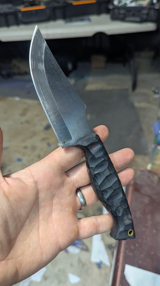 Textured Black Micarta Classic