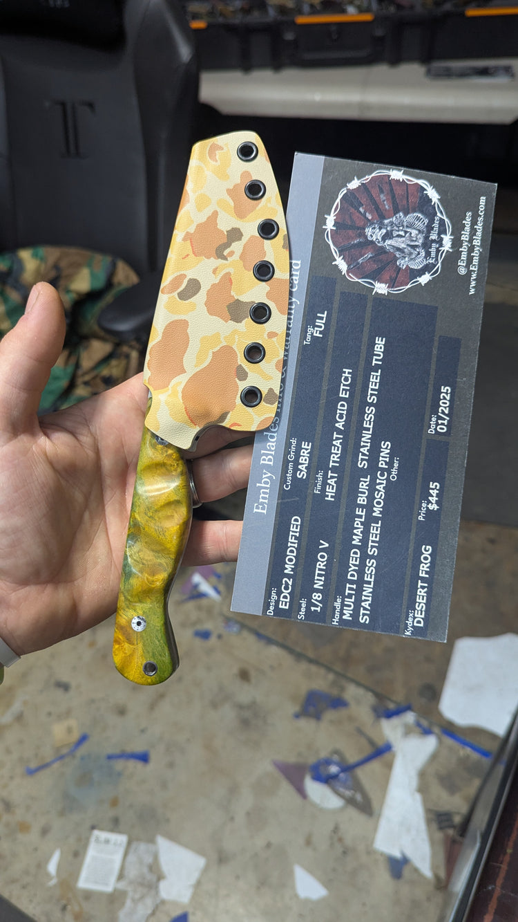 Green Burl EDC2