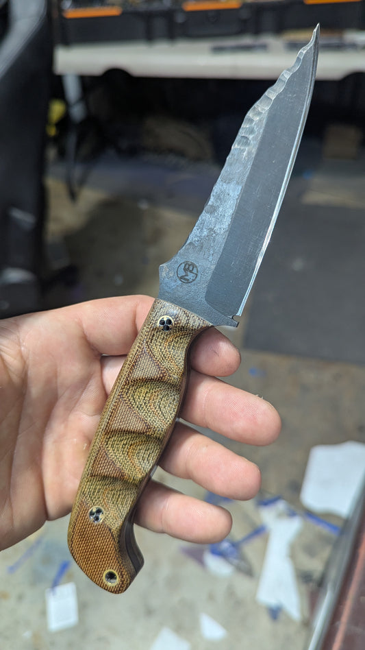 Custom Green Micarta Punk