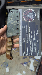 Custom Green Micarta Punk