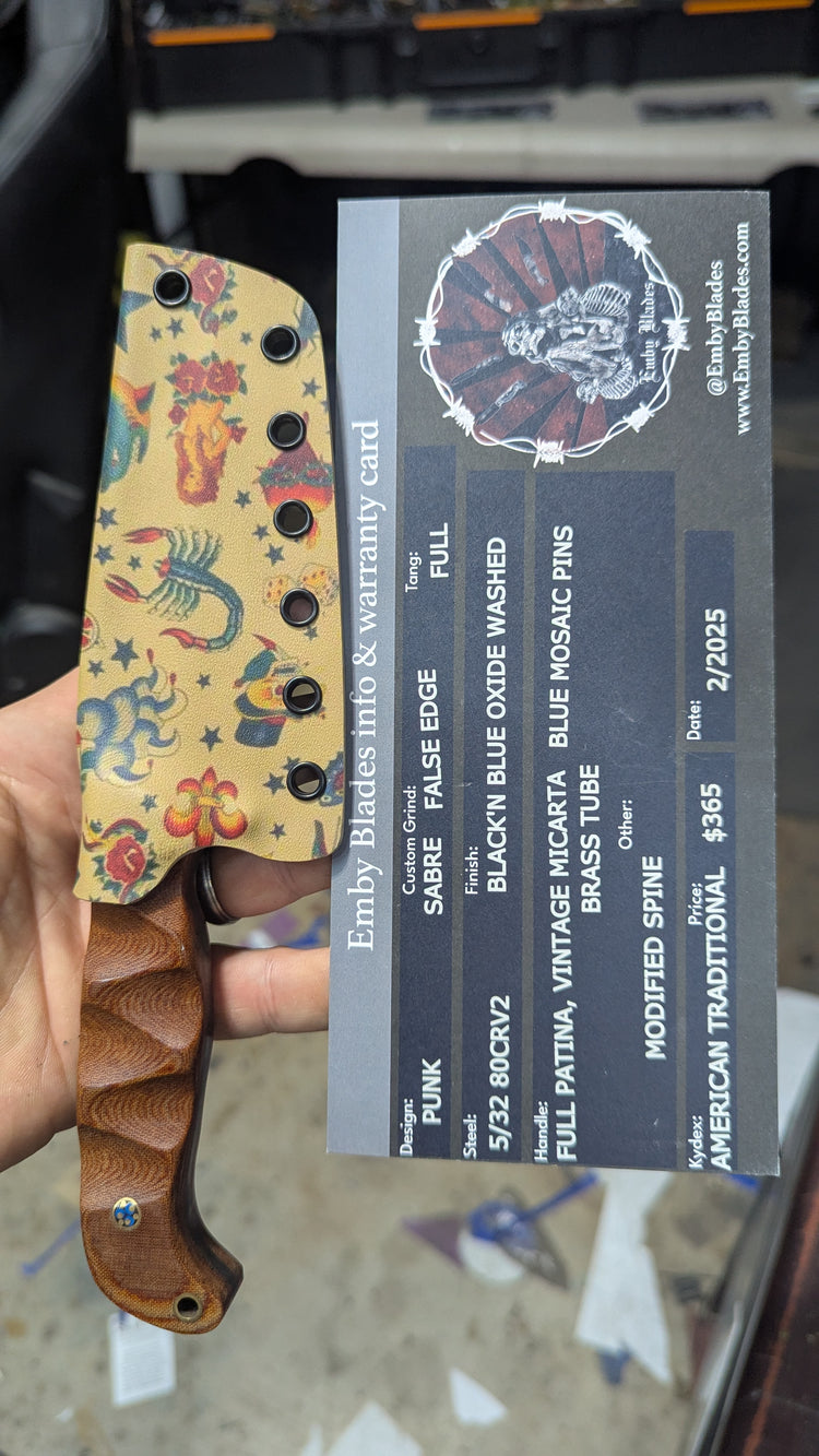 Custom Vintage Micarta Punk