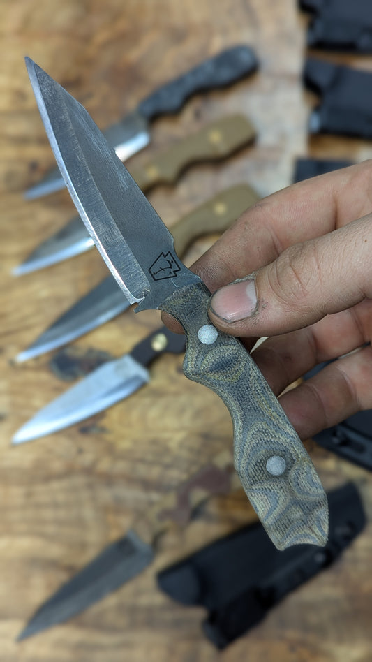 Textured Micarta KDS Sliver