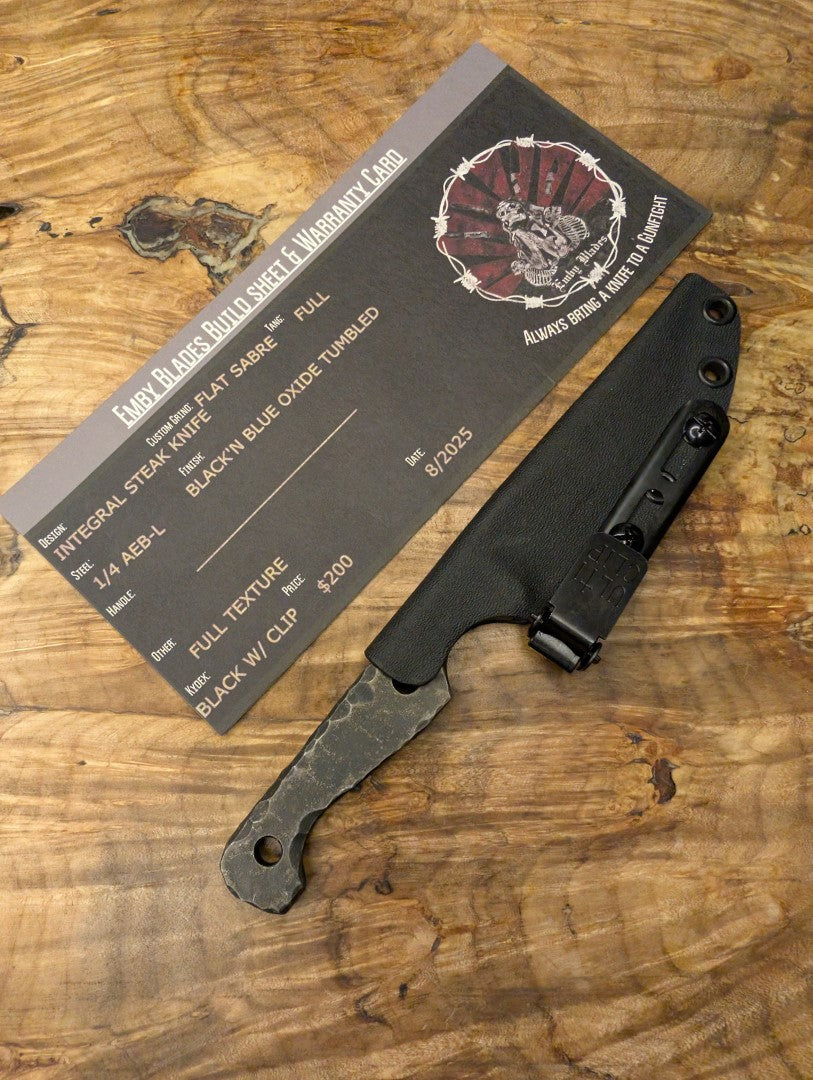 Integral Steak Knife