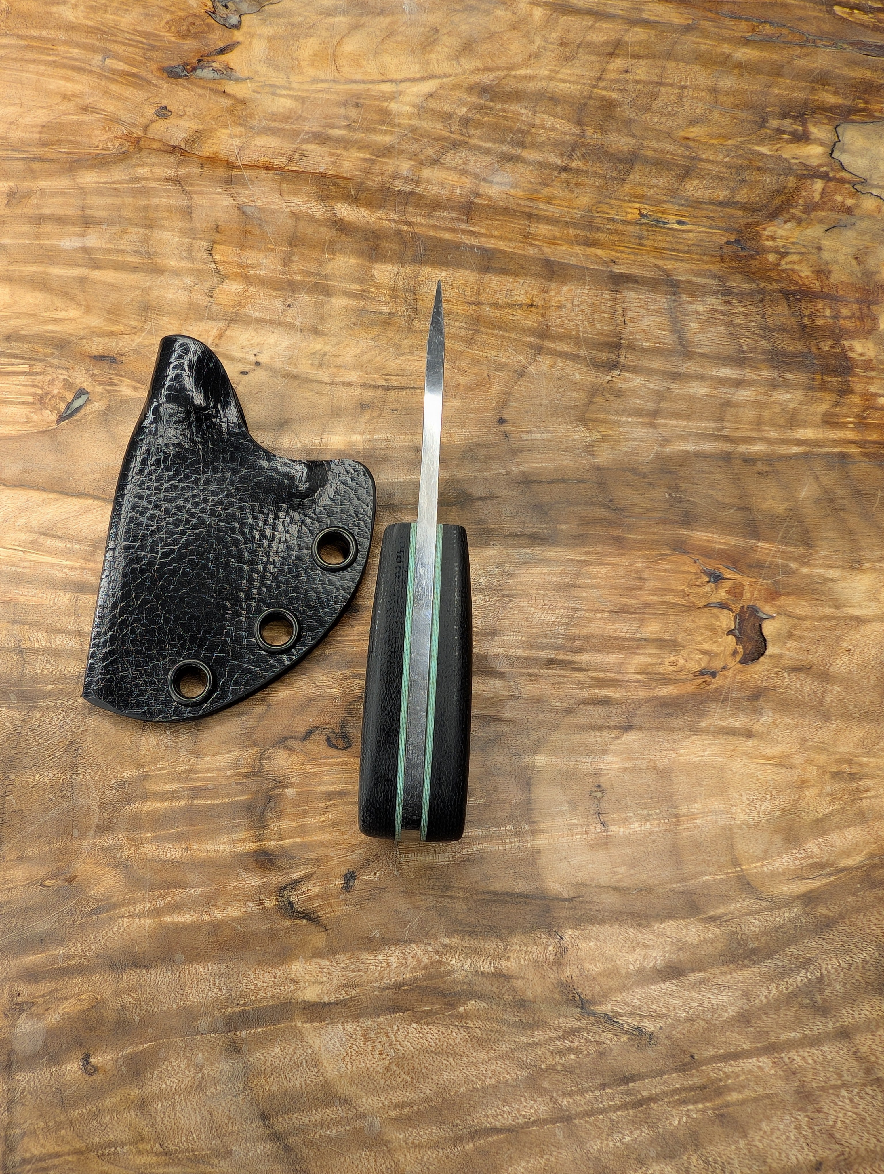 Black Micarta Clipper