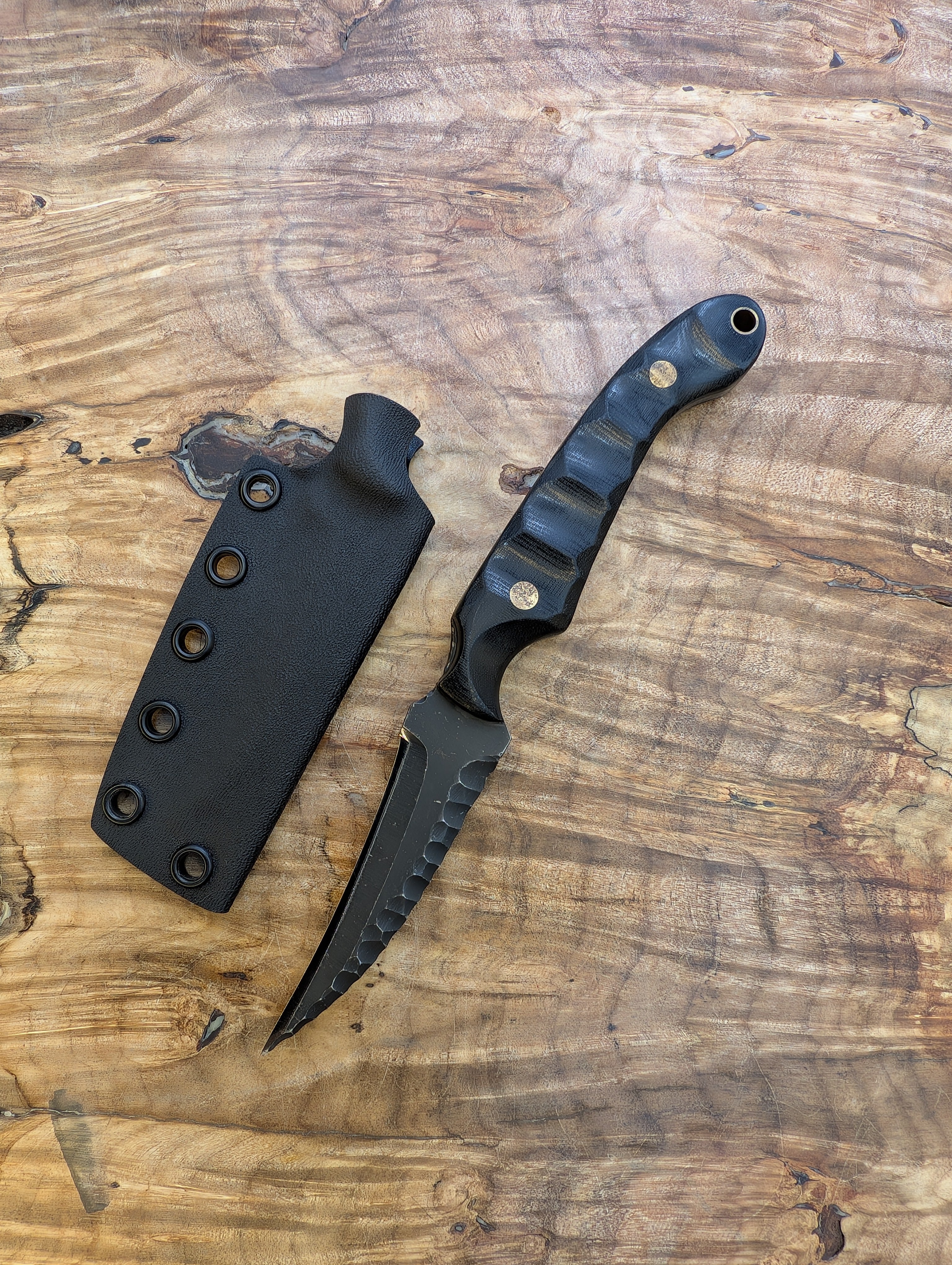 Black Micarta Jack, Reverse