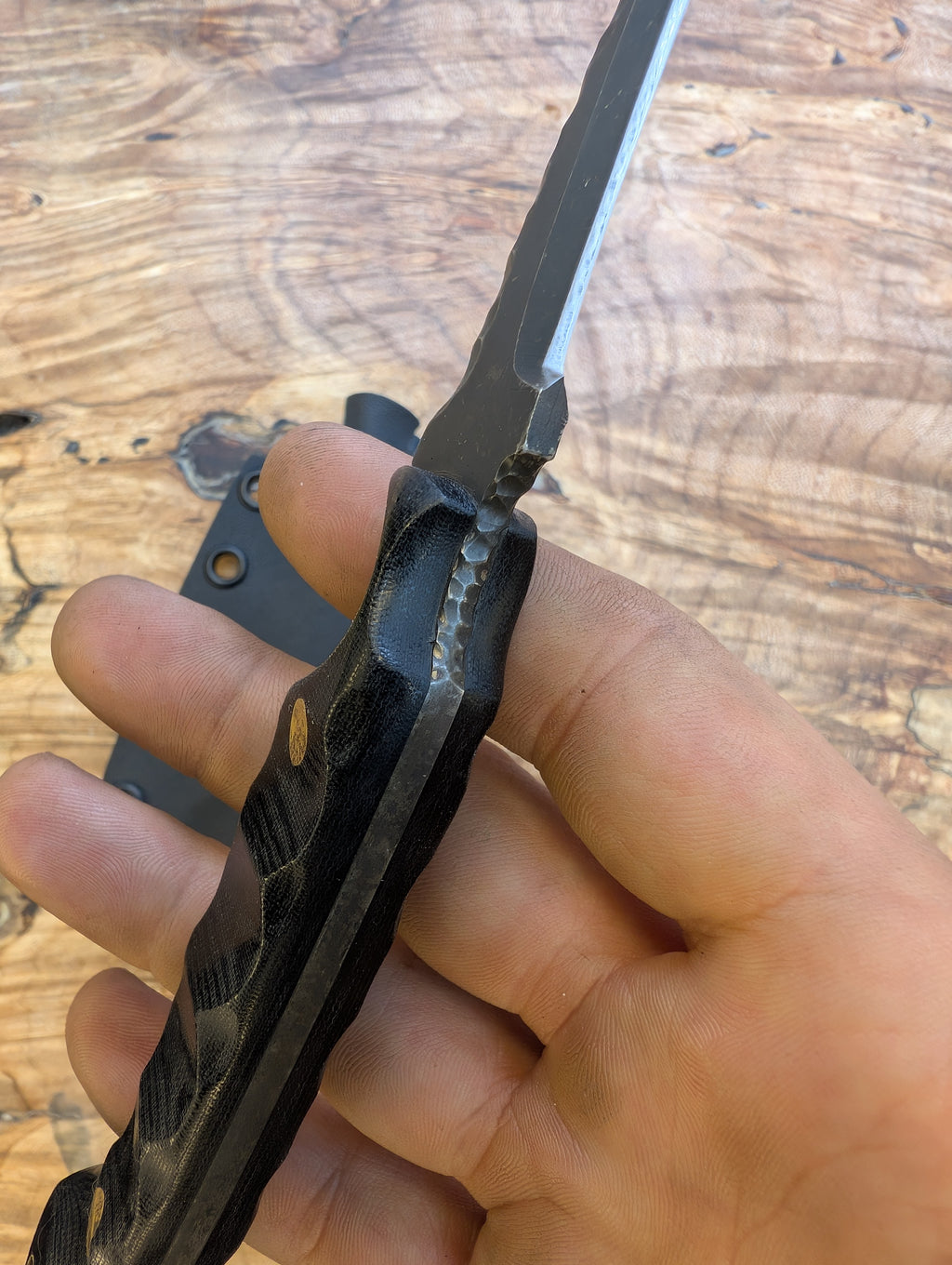 Black Micarta Jack, Reverse