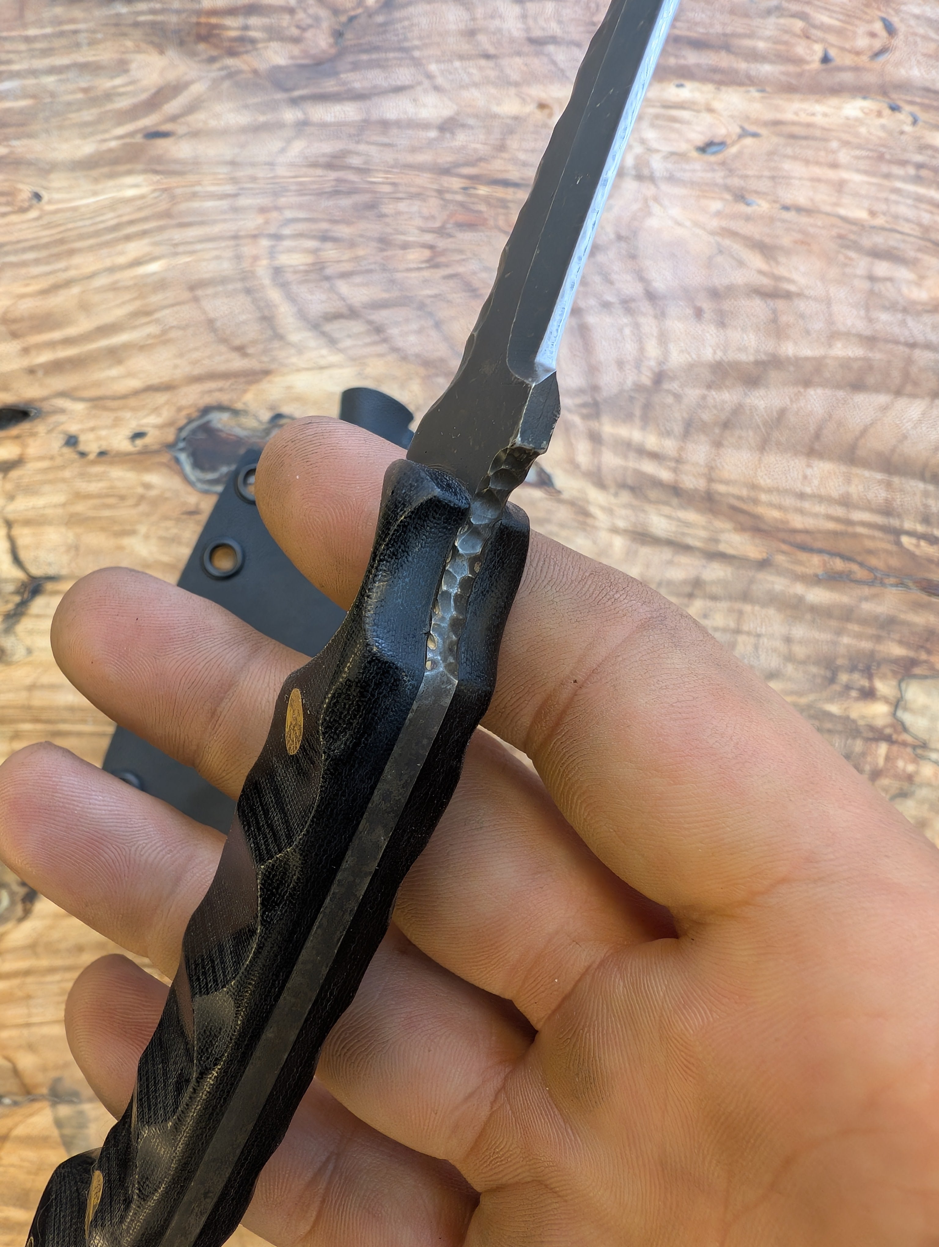 Black Micarta Jack, Reverse