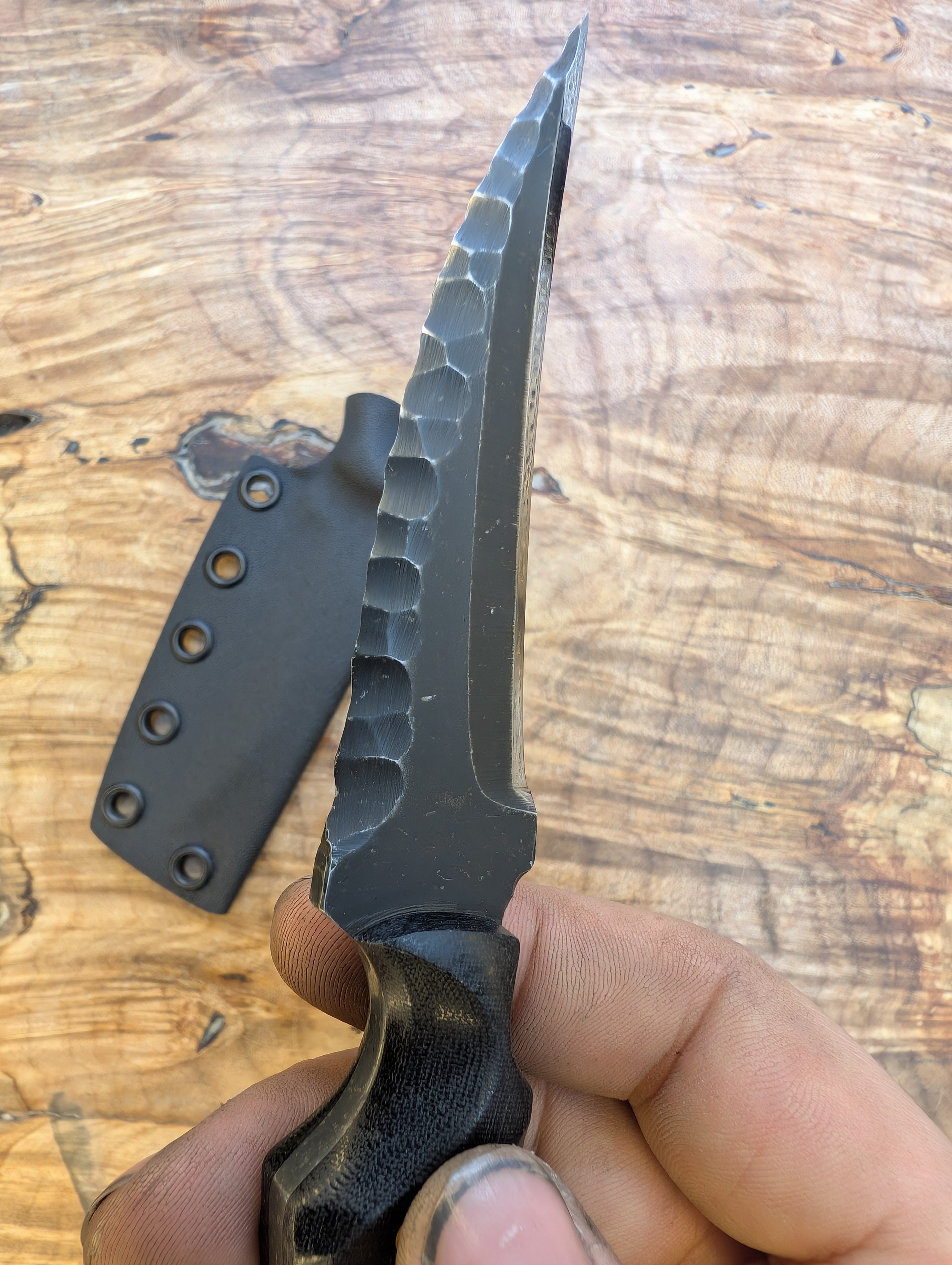 Black Micarta Jack, Reverse
