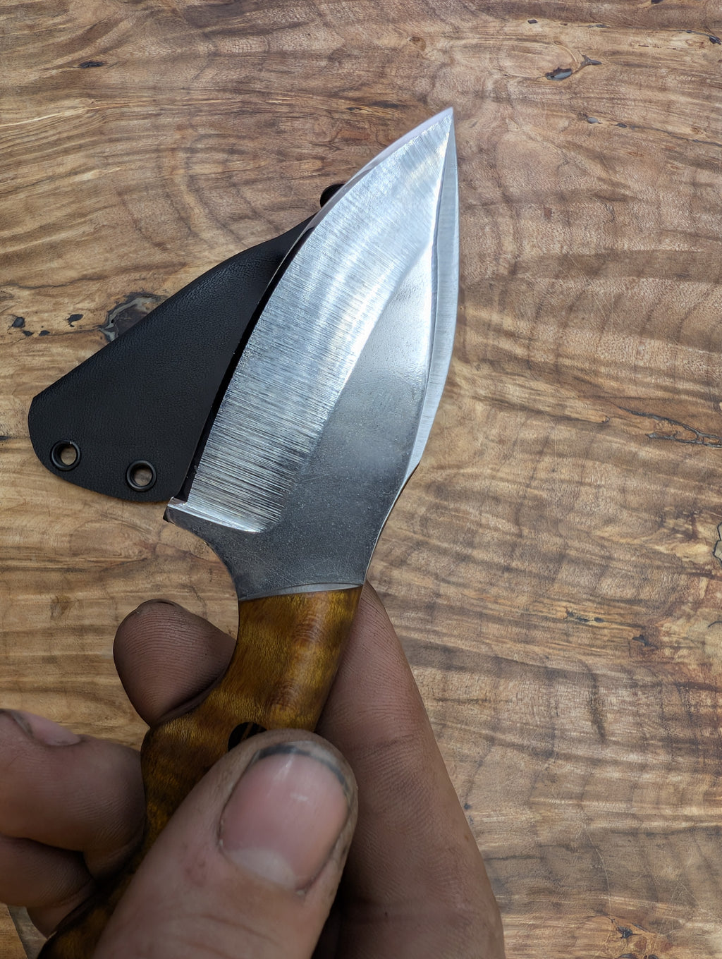 Custom Hunter Sliver, Curly Maple